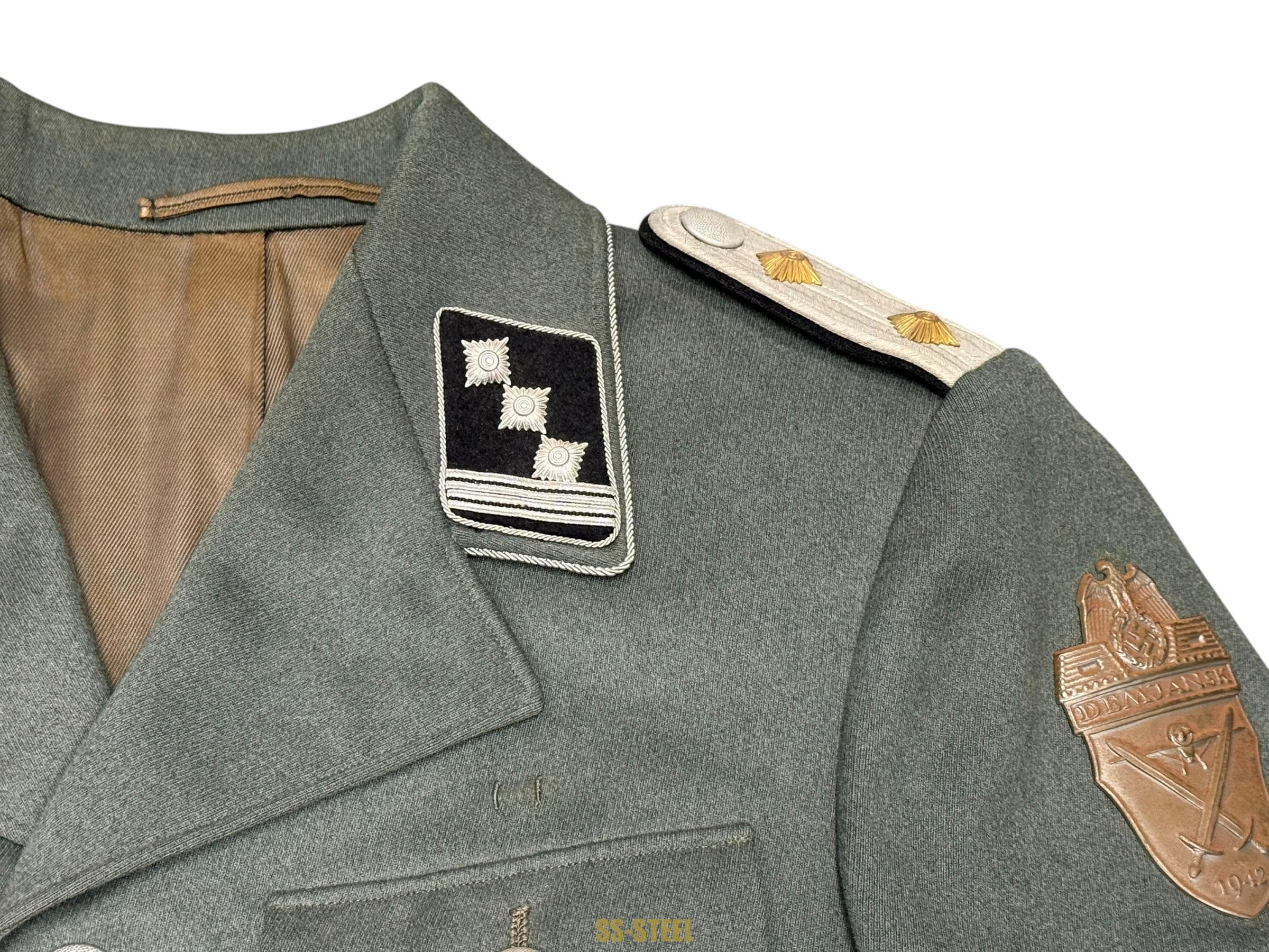 SS Officer M36 Tunic ,,Totenkopf" DEMJANSK - Image 10