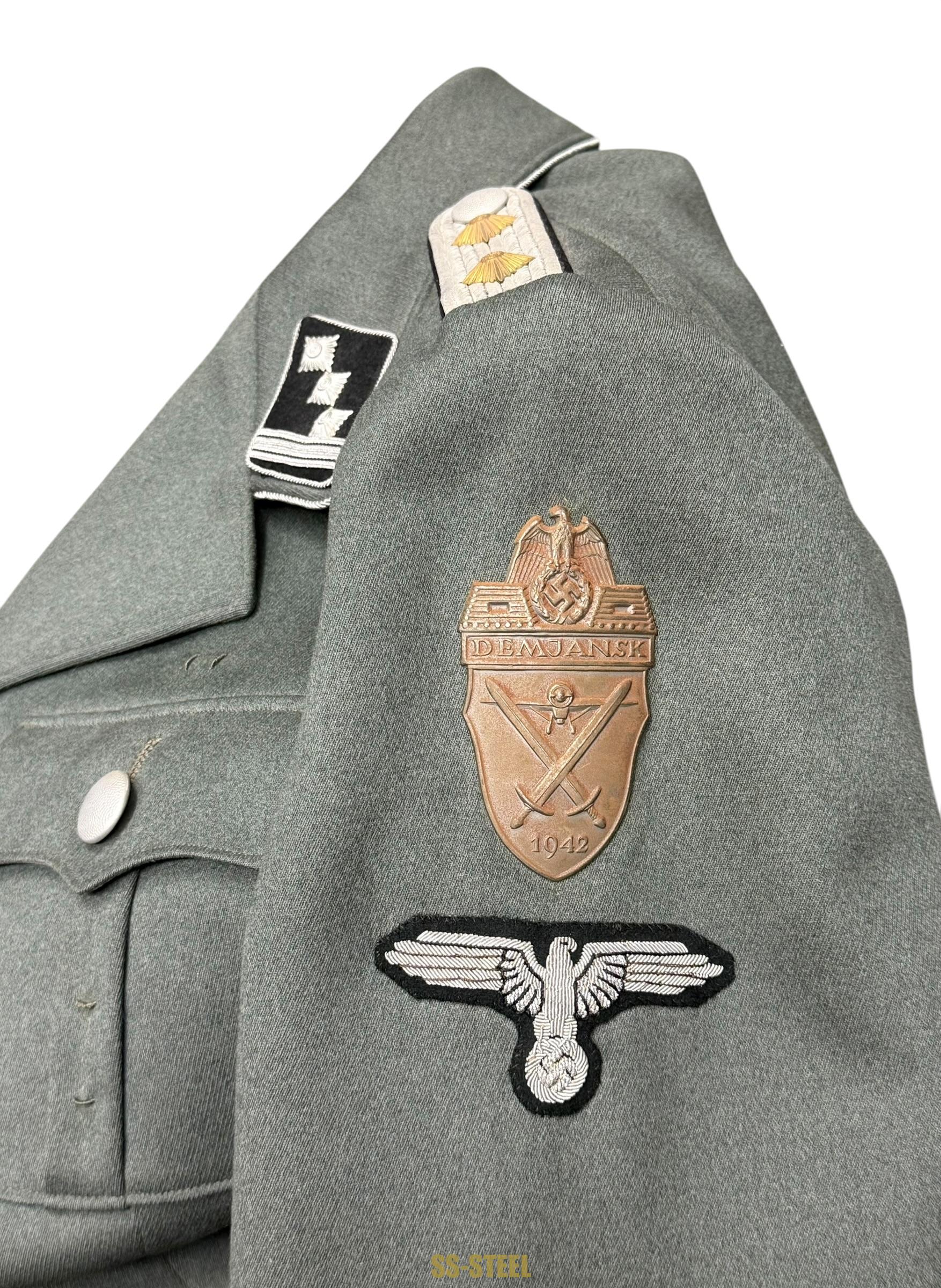 SS Officer M36 Tunic ,,Totenkopf" DEMJANSK - Image 19