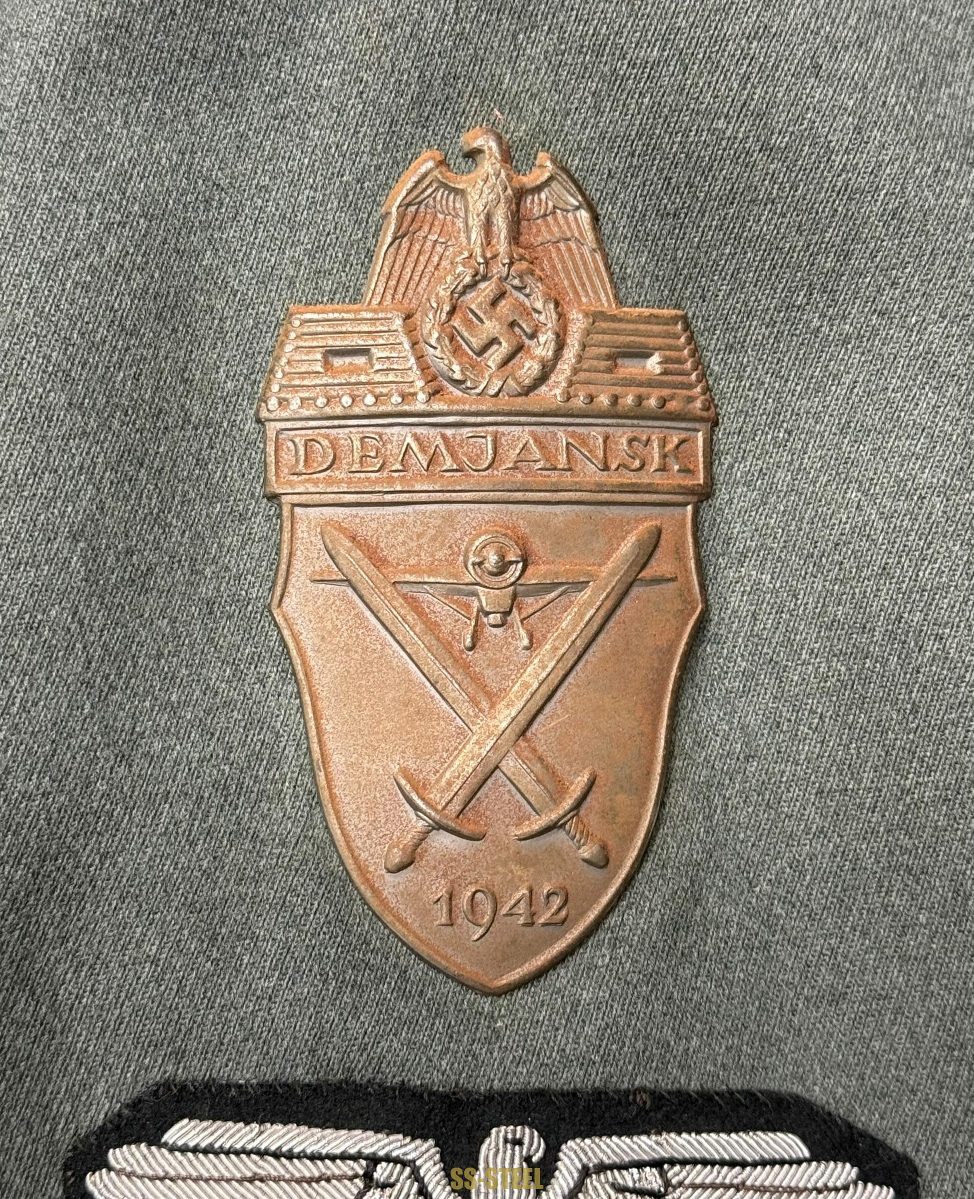 SS Officer M36 Tunic ,,Totenkopf" DEMJANSK - Image 20