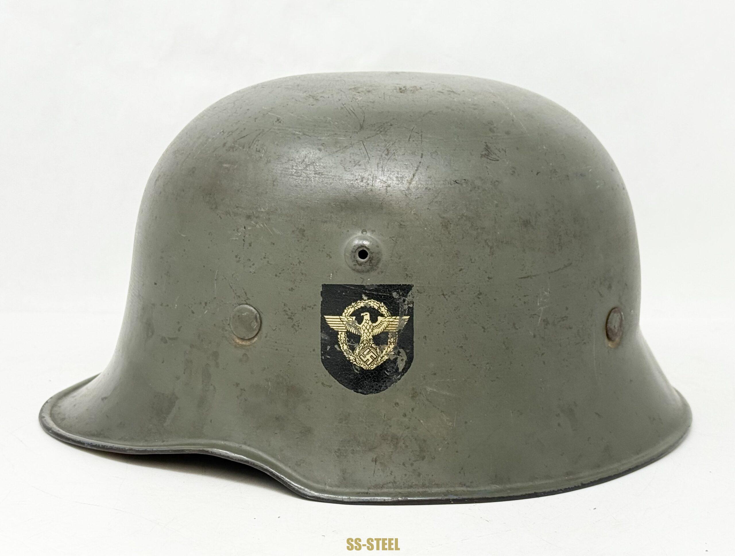 Police M34 Double Decal Helmet