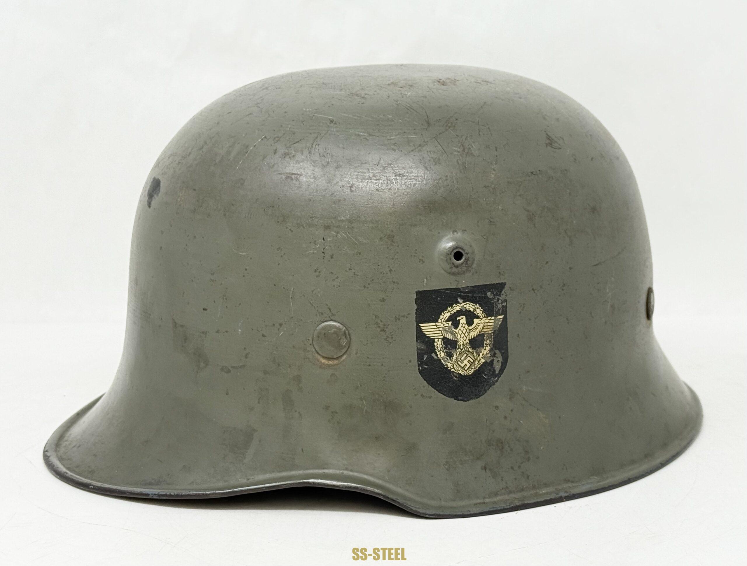 Police M34 Double Decal Helmet - Image 3
