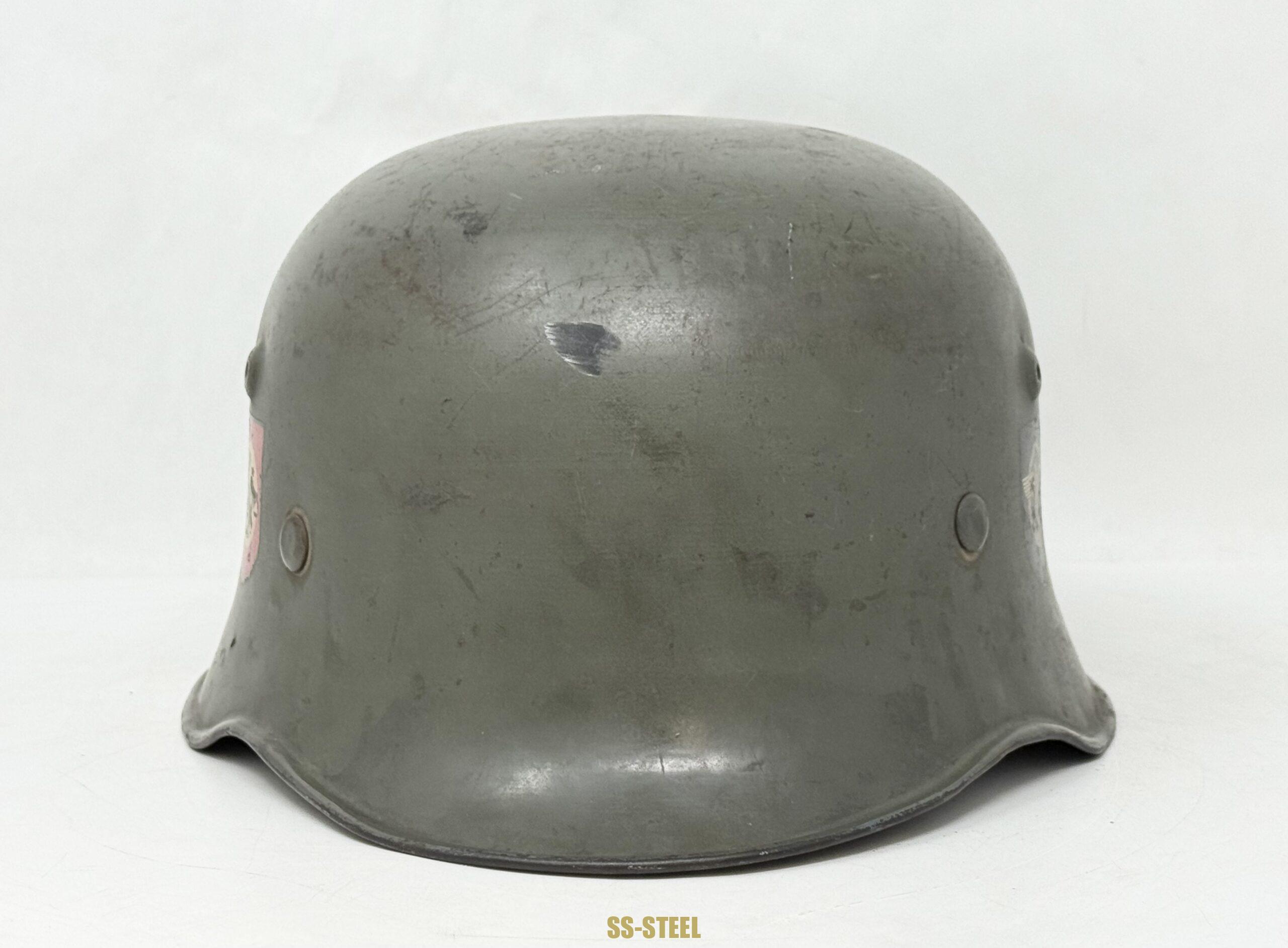 Police M34 Double Decal Helmet - Image 4