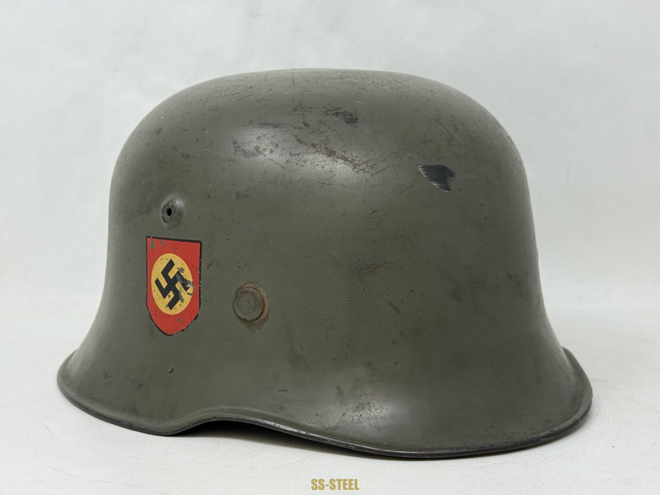 Police M34 Double Decal Helmet - Image 5