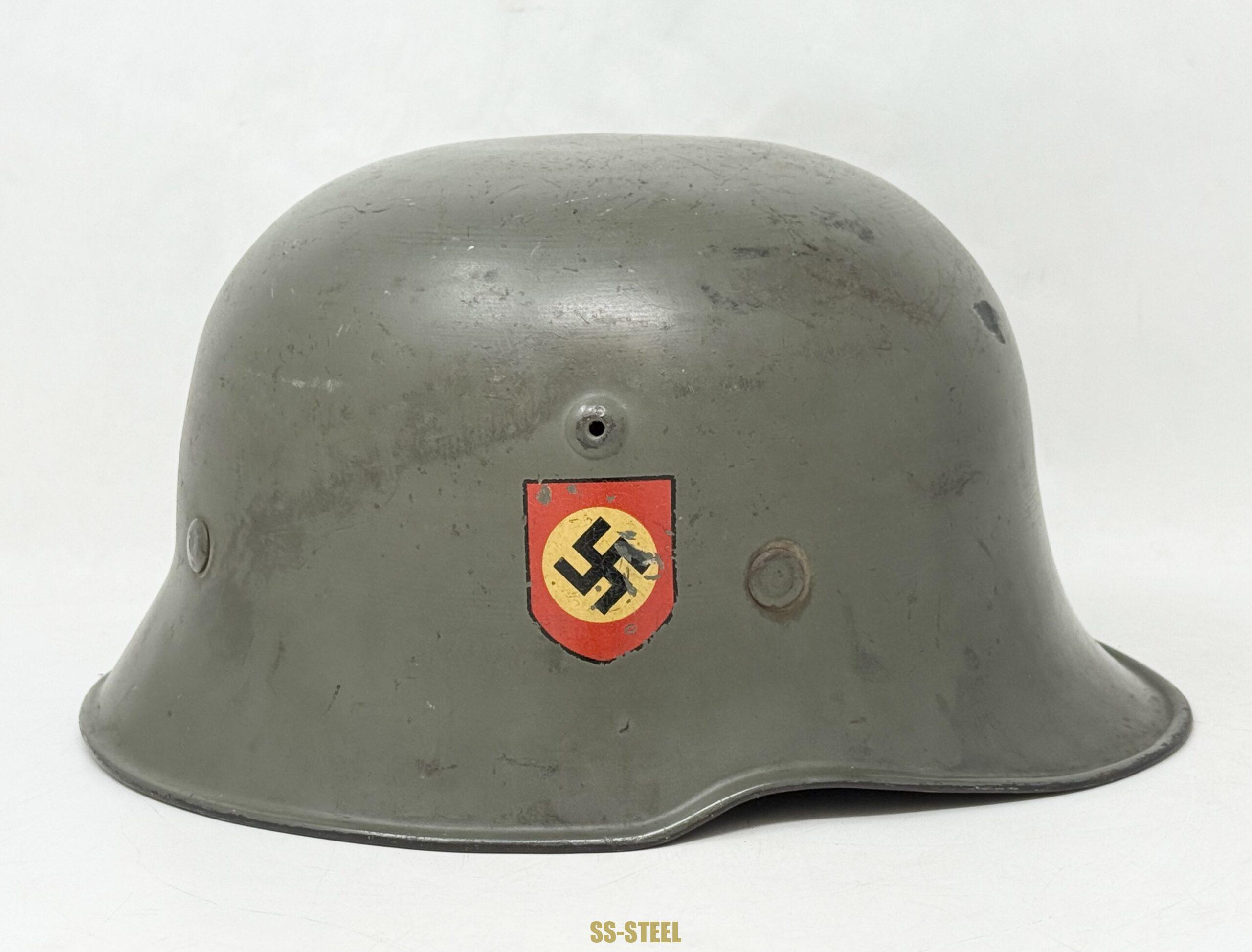 Police M34 Double Decal Helmet - Image 6