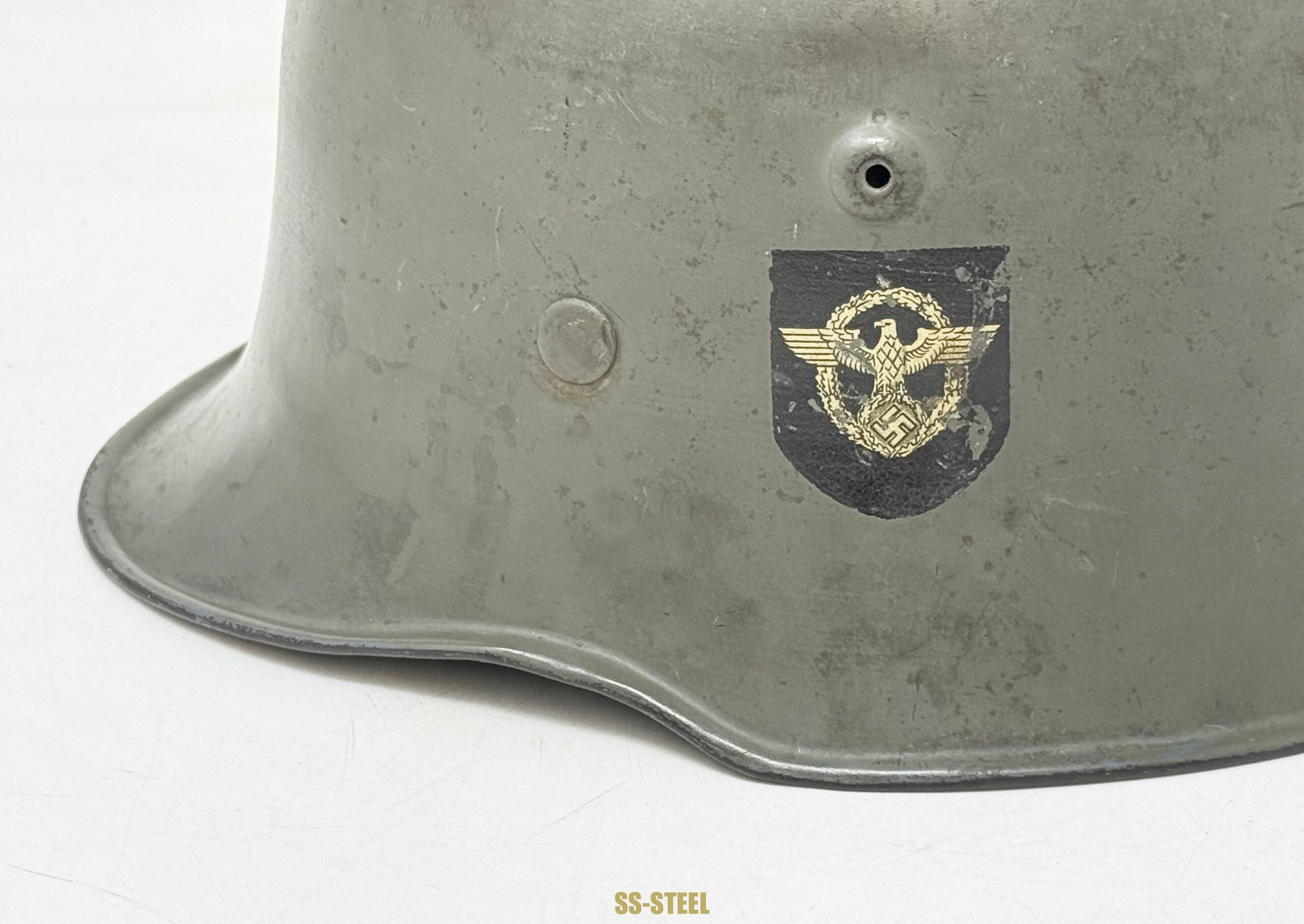 Police M34 Double Decal Helmet - Image 15