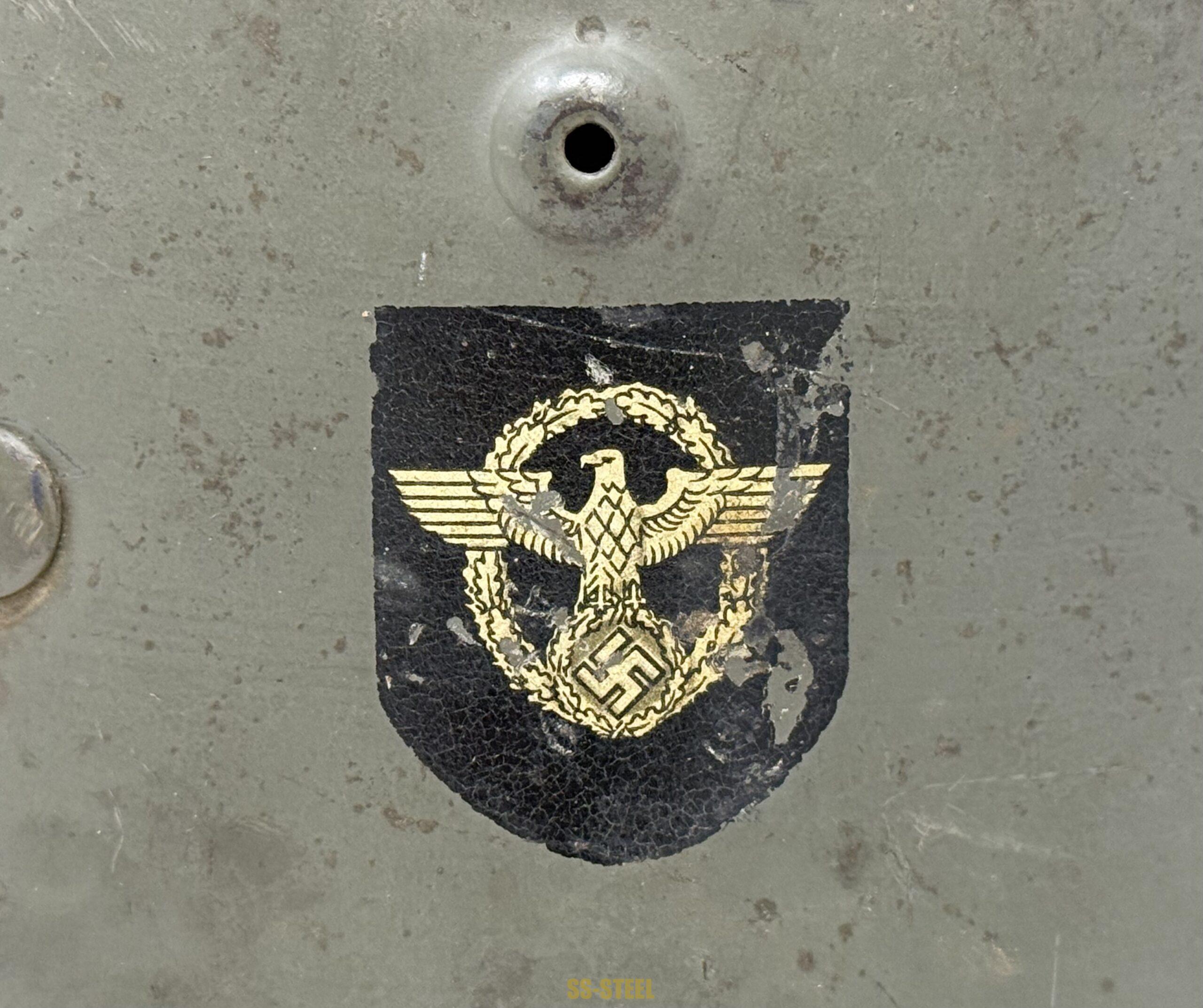 Police M34 Double Decal Helmet - Image 17