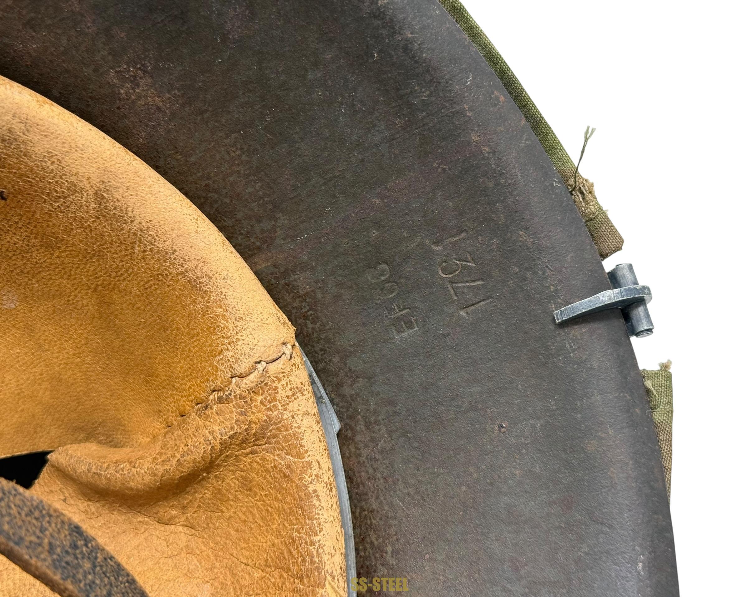 SS Palm Pattern Camo Cover and M-42 ND Helmet - Image 14