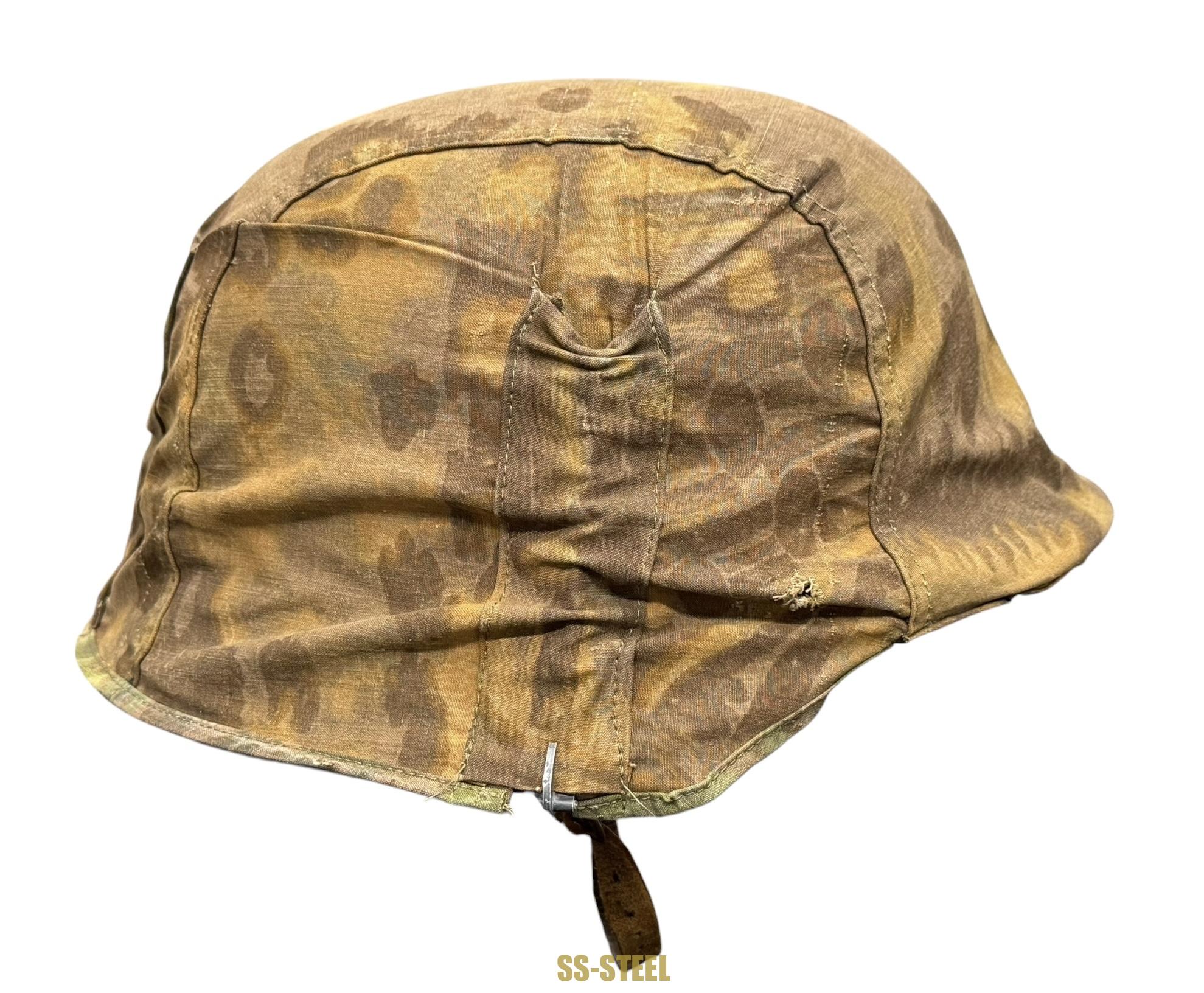 SS Palm Pattern Camo Cover and M-42 ND Helmet - Image 17