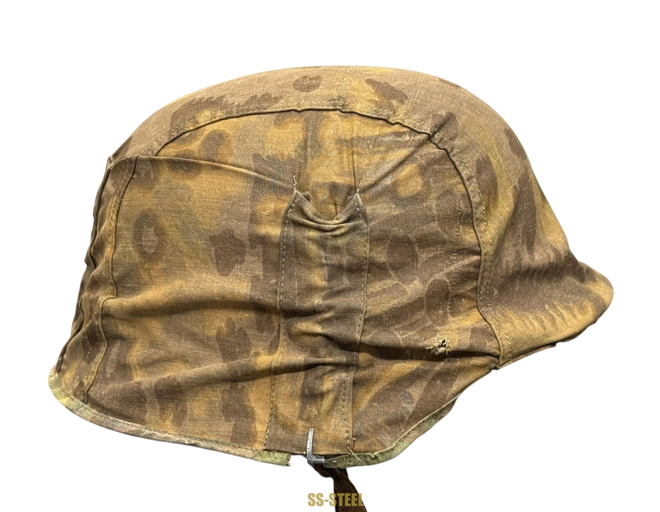 SS Palm Pattern Camo Cover and M-42 ND Helmet - Image 18