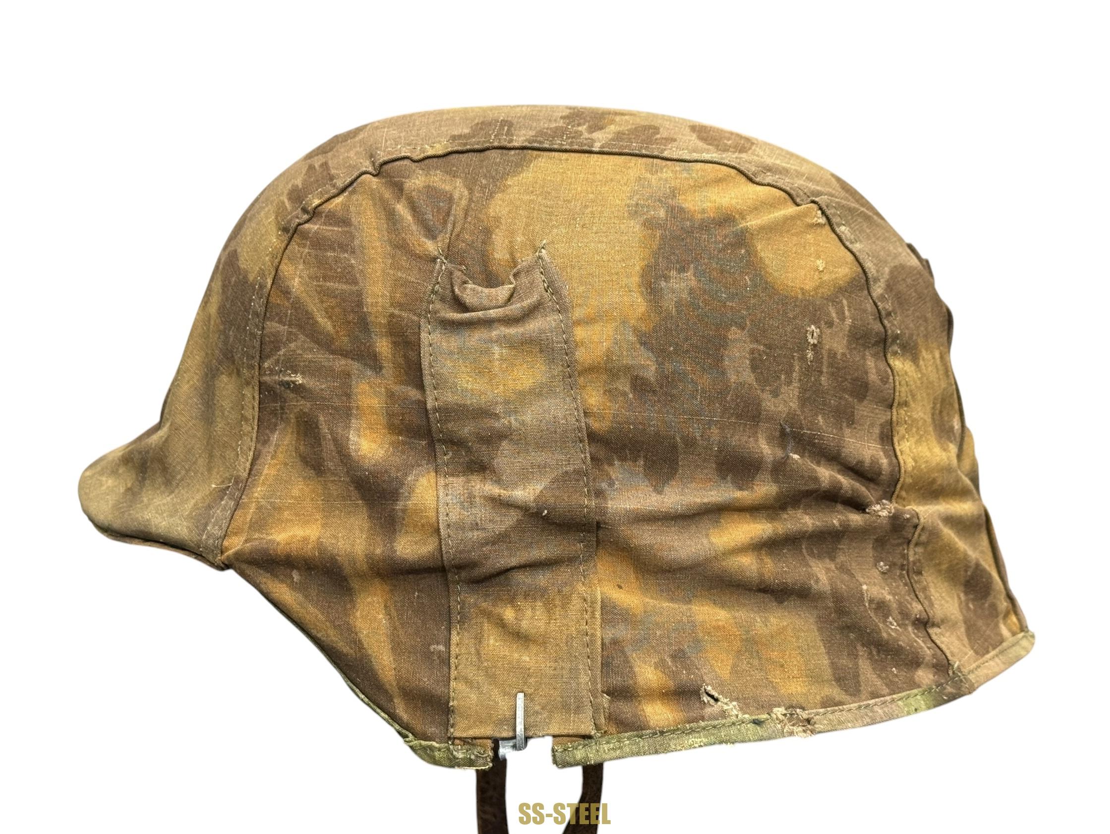 SS Palm Pattern Camo Cover and M-42 ND Helmet - Image 21