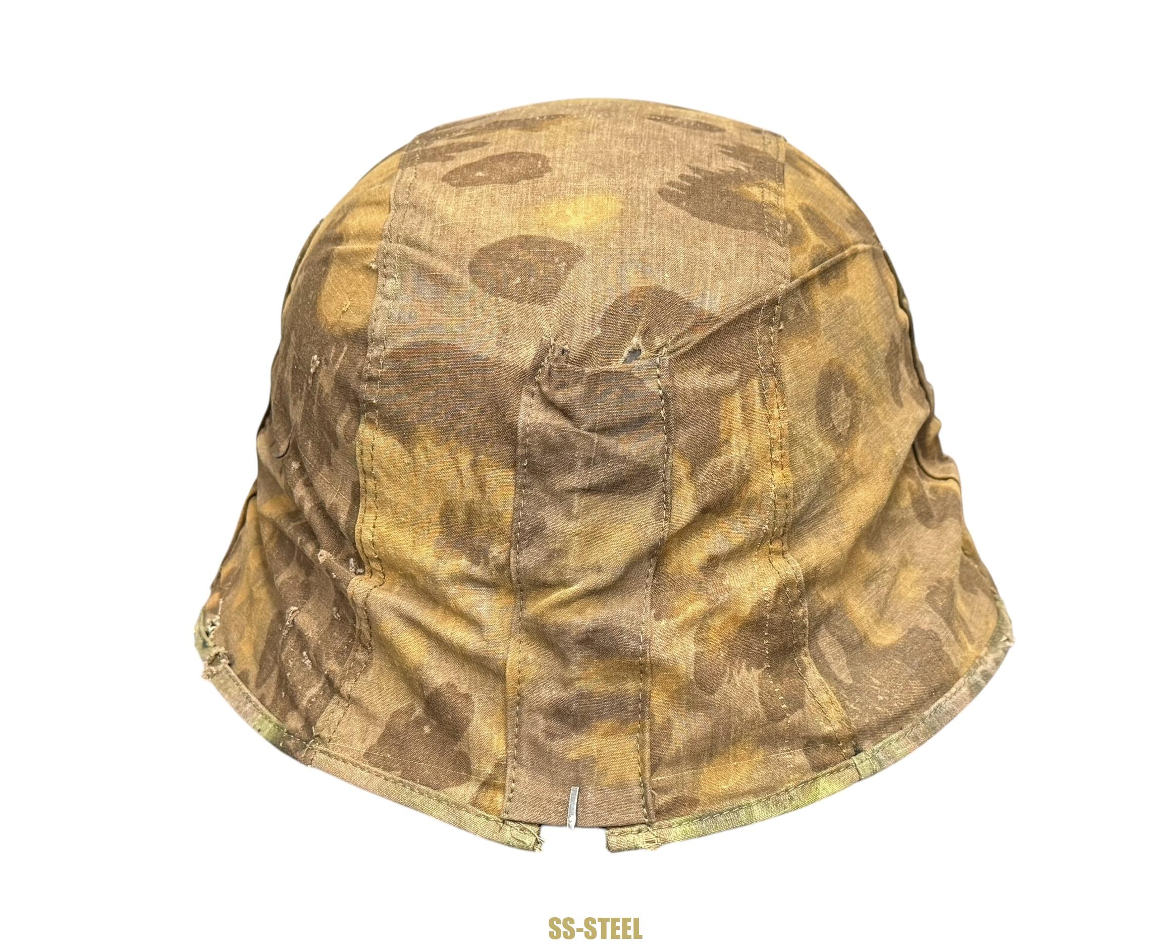 SS Palm Pattern Camo Cover and M-42 ND Helmet - Image 22