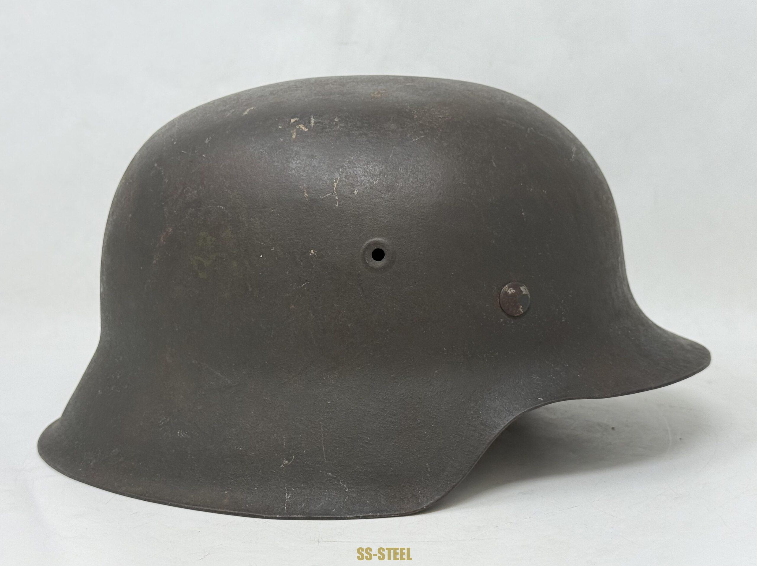 SS Palm Pattern Camo Cover and M-42 ND Helmet - Image 29