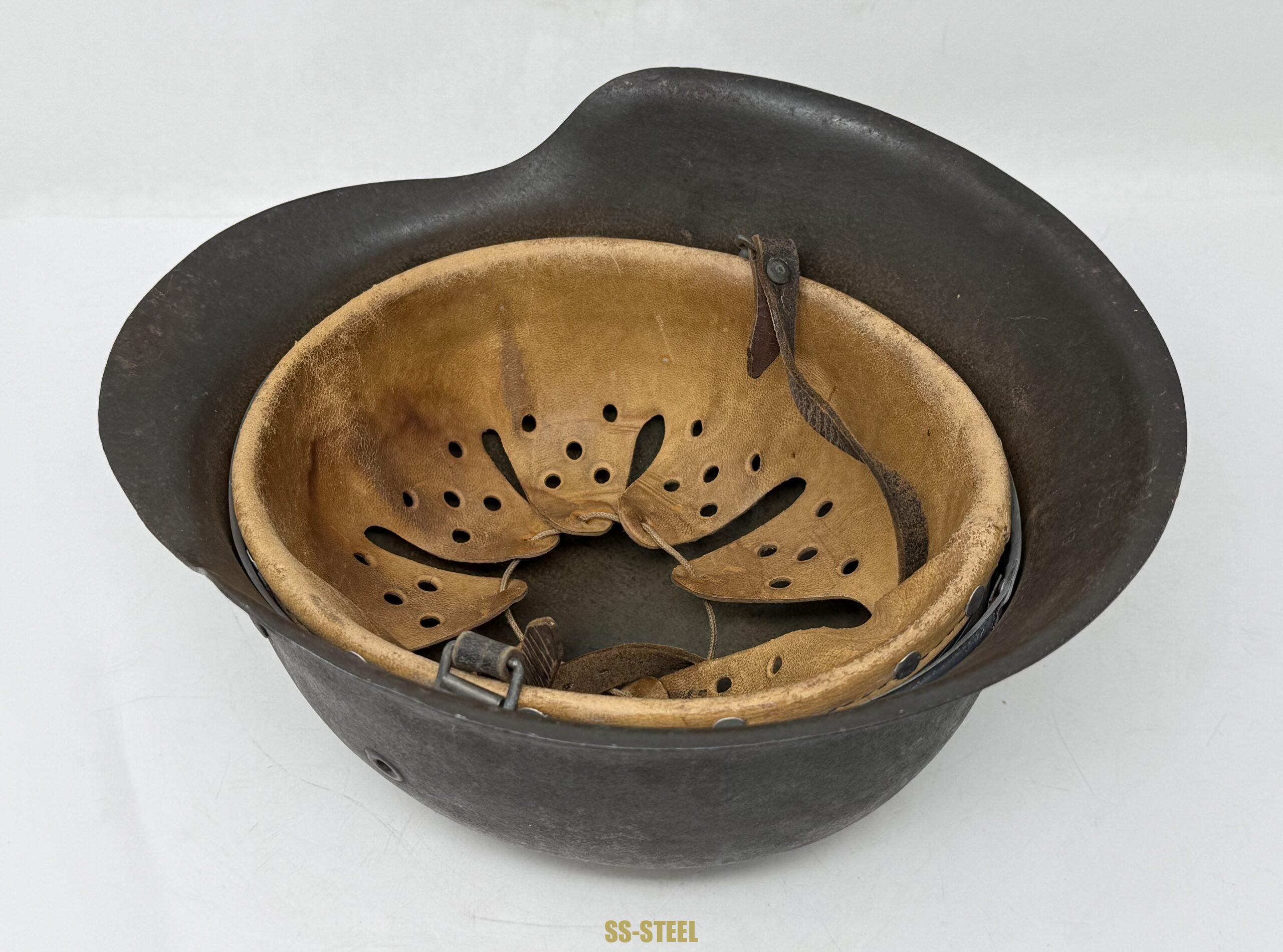 SS Palm Pattern Camo Cover and M-42 ND Helmet - Image 33