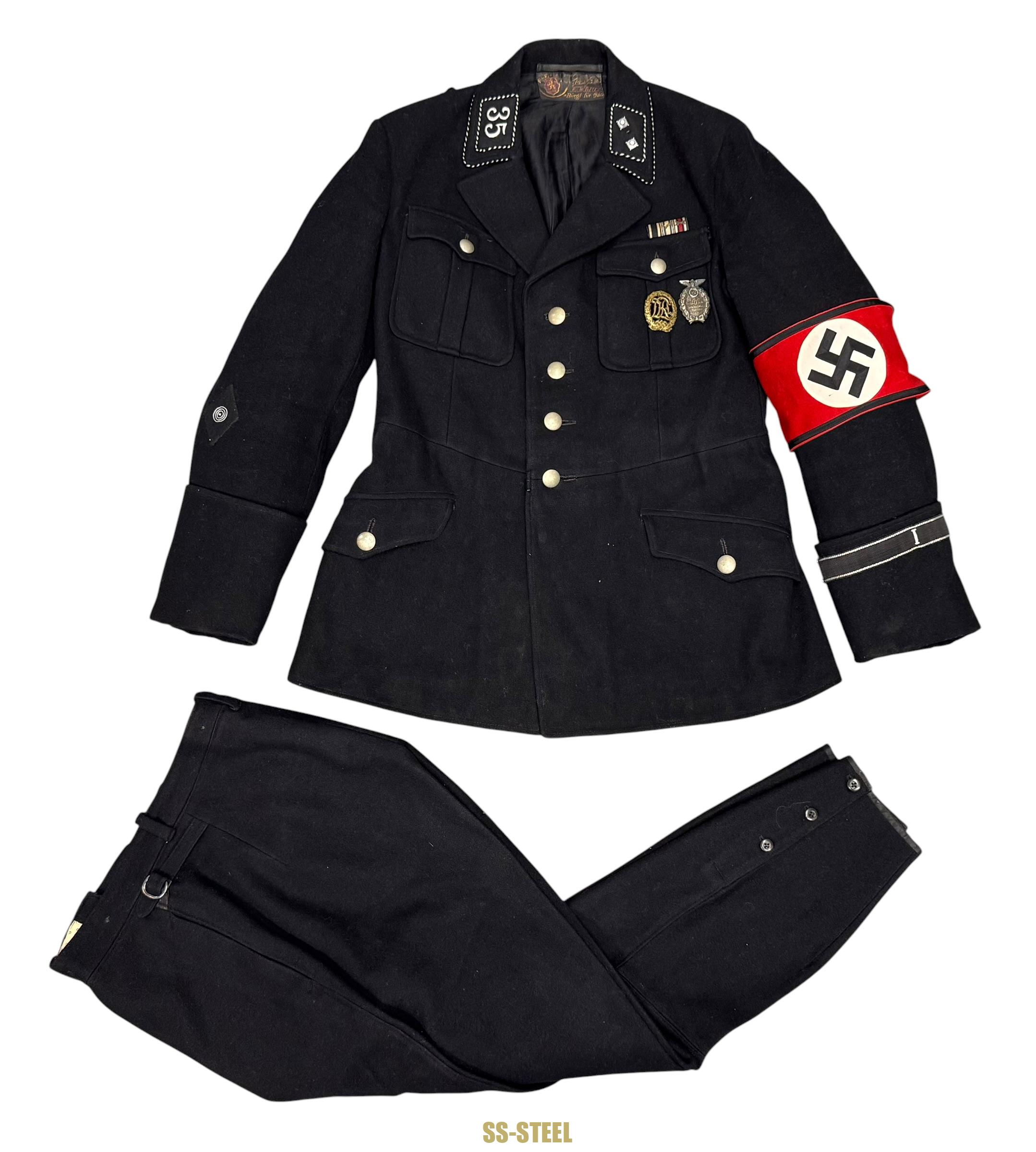 Allgemeine-SS Uniform Set, Complete