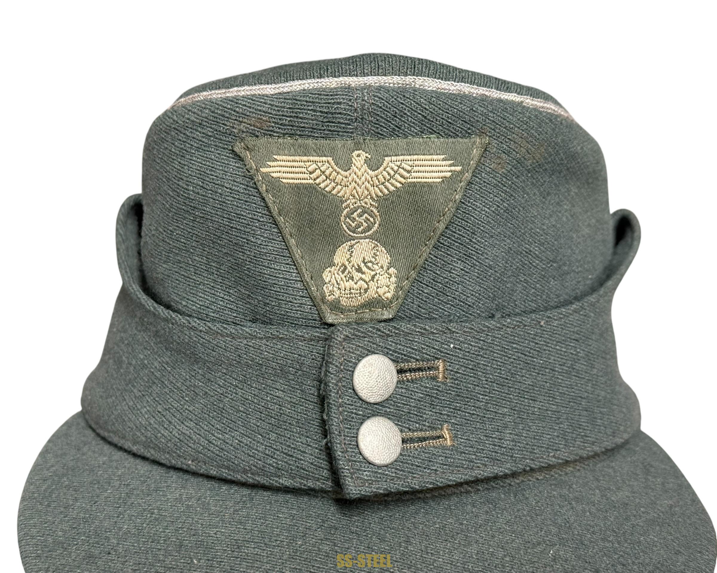 Waffen-SS Officer's M-43 Cap - Image 2