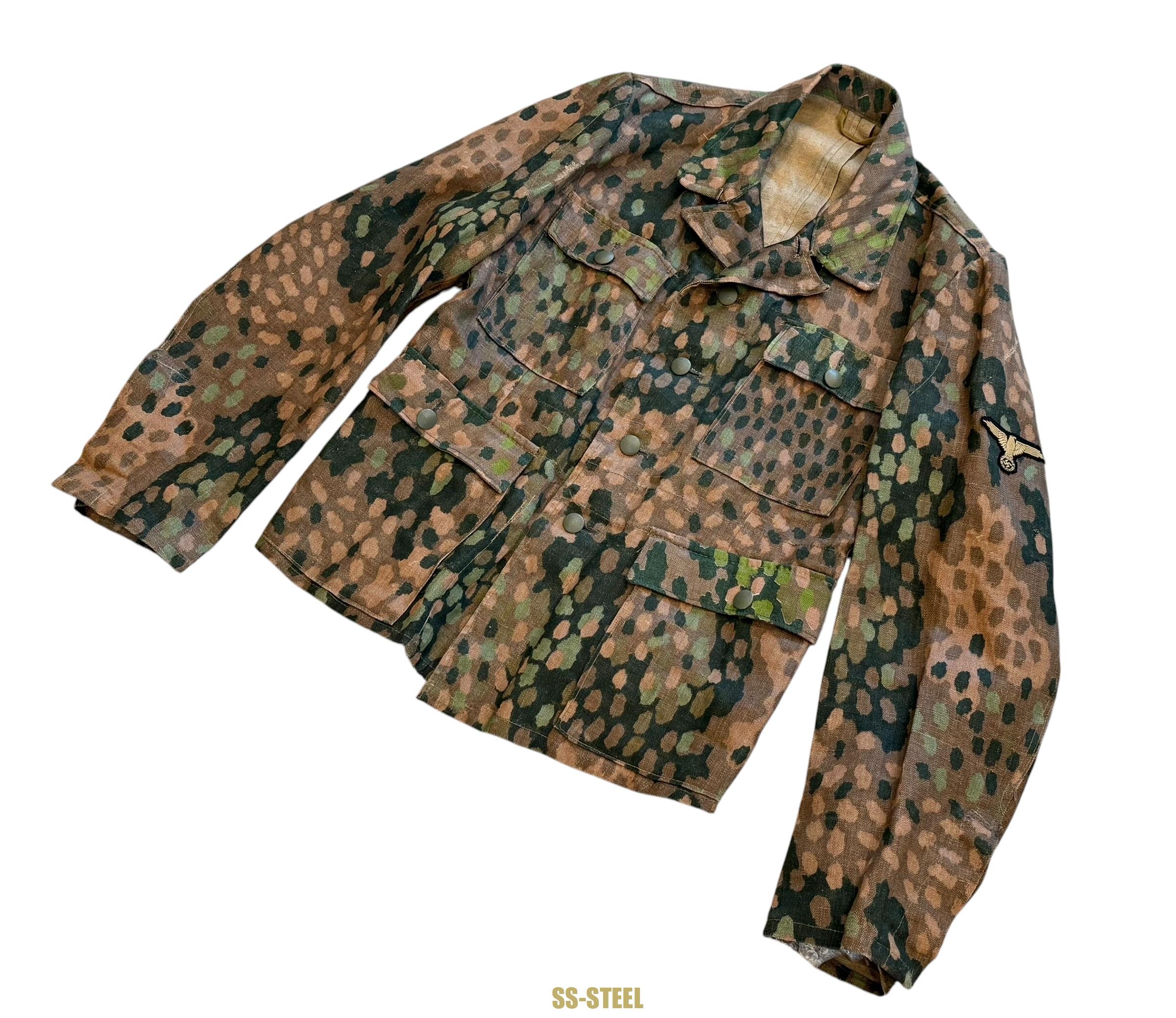 SS DOT 44 Camo Tunic & Trousers Set -SS BW - Image 3