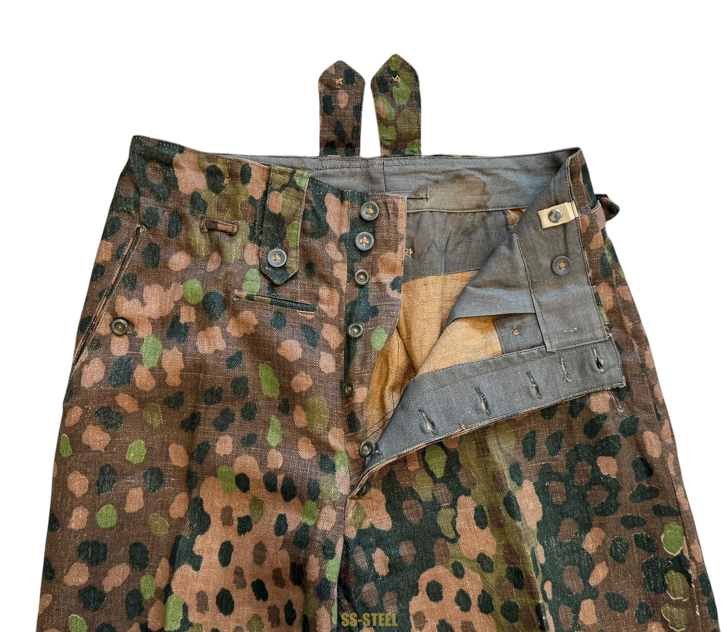 SS DOT 44 Camo Tunic & Trousers Set -SS BW - Image 23
