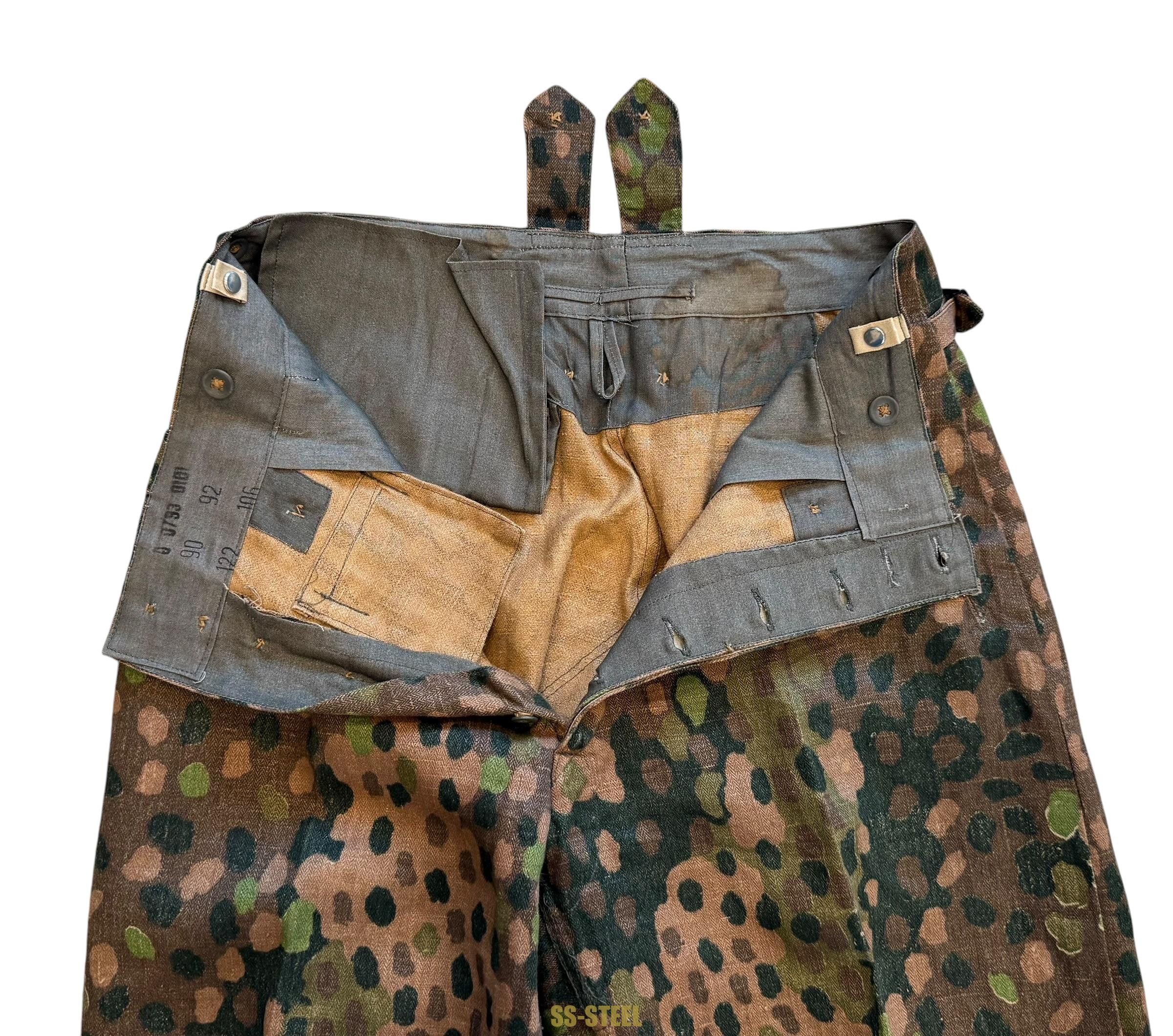 SS DOT 44 Camo Tunic & Trousers Set -SS BW - Image 24
