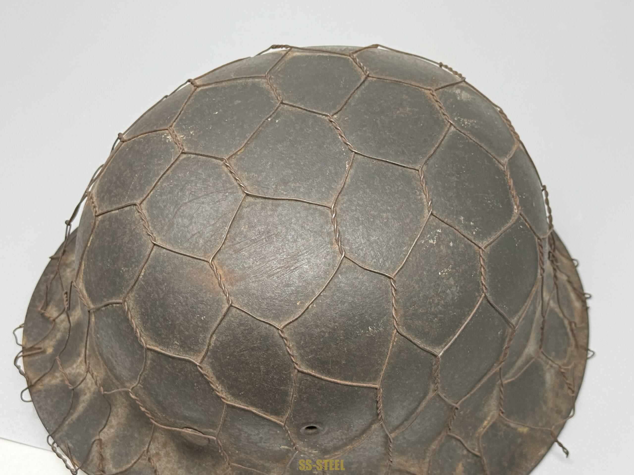 Heer M42 Chicken Wire Helmet - Image 9