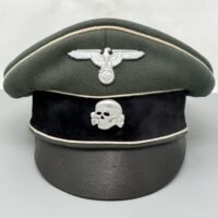 Waffen-SS Officer's Crusher Visor Cap