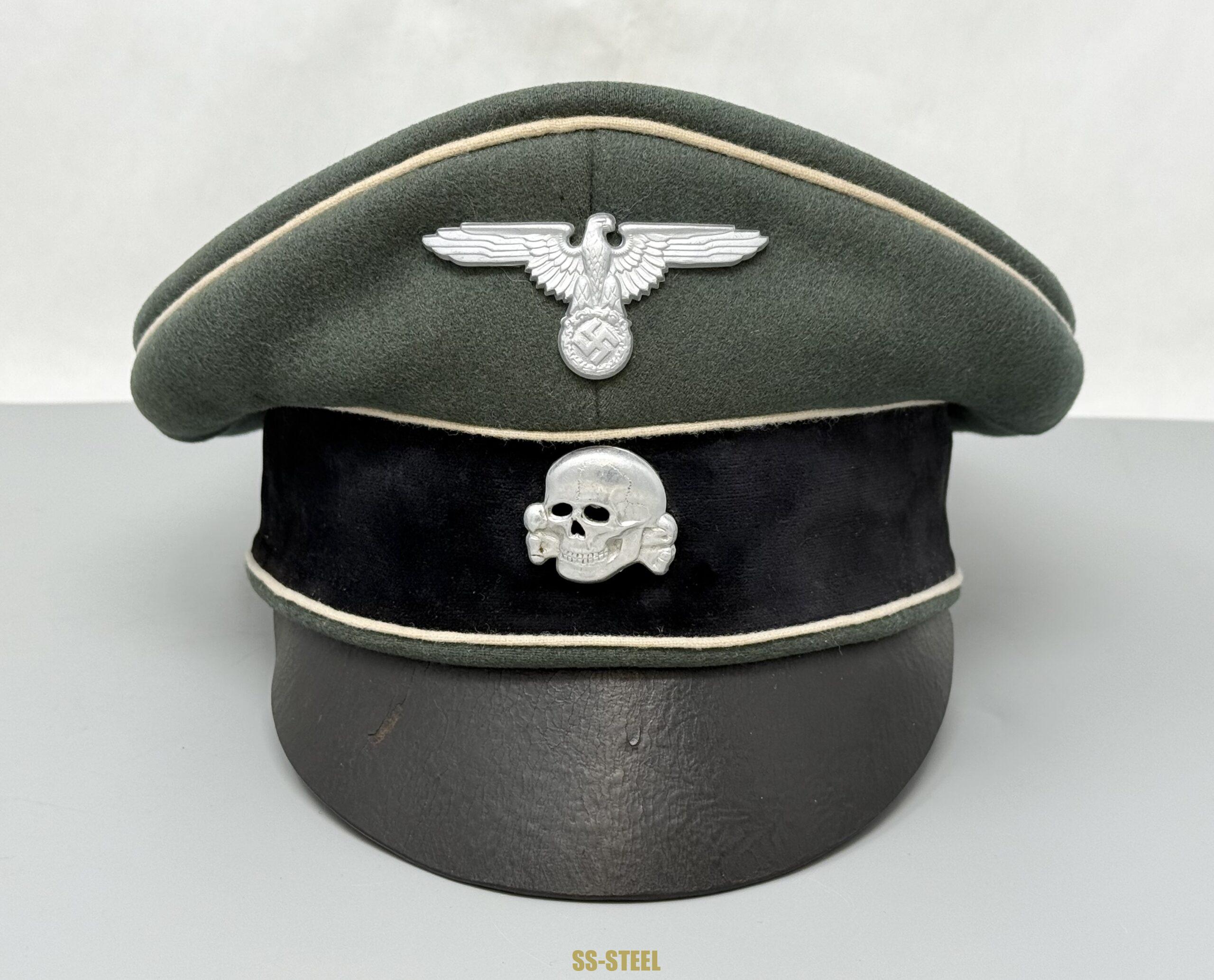 Waffen-SS Officer's Crusher Visor Cap