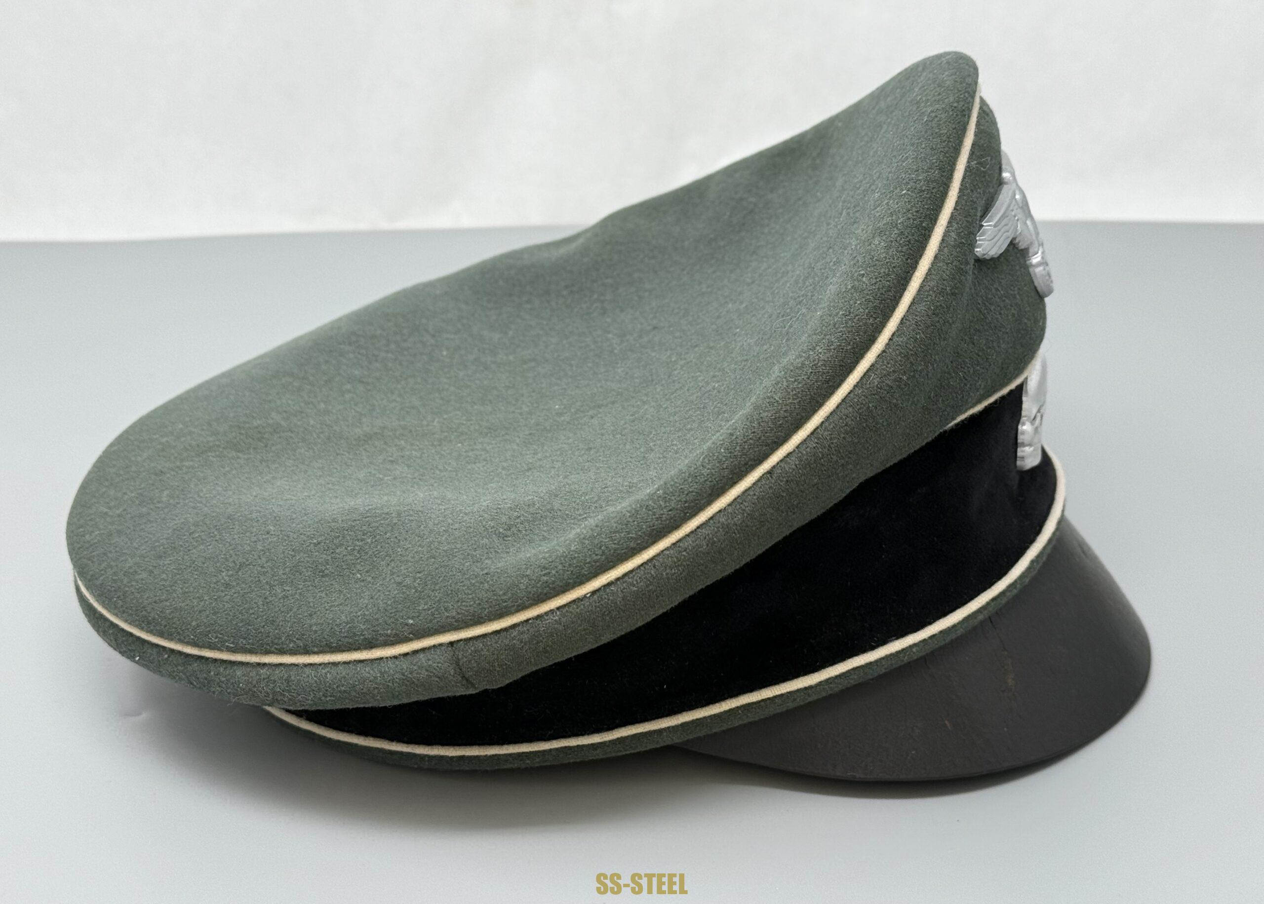Waffen-SS Officer's Crusher Visor Cap - Image 5