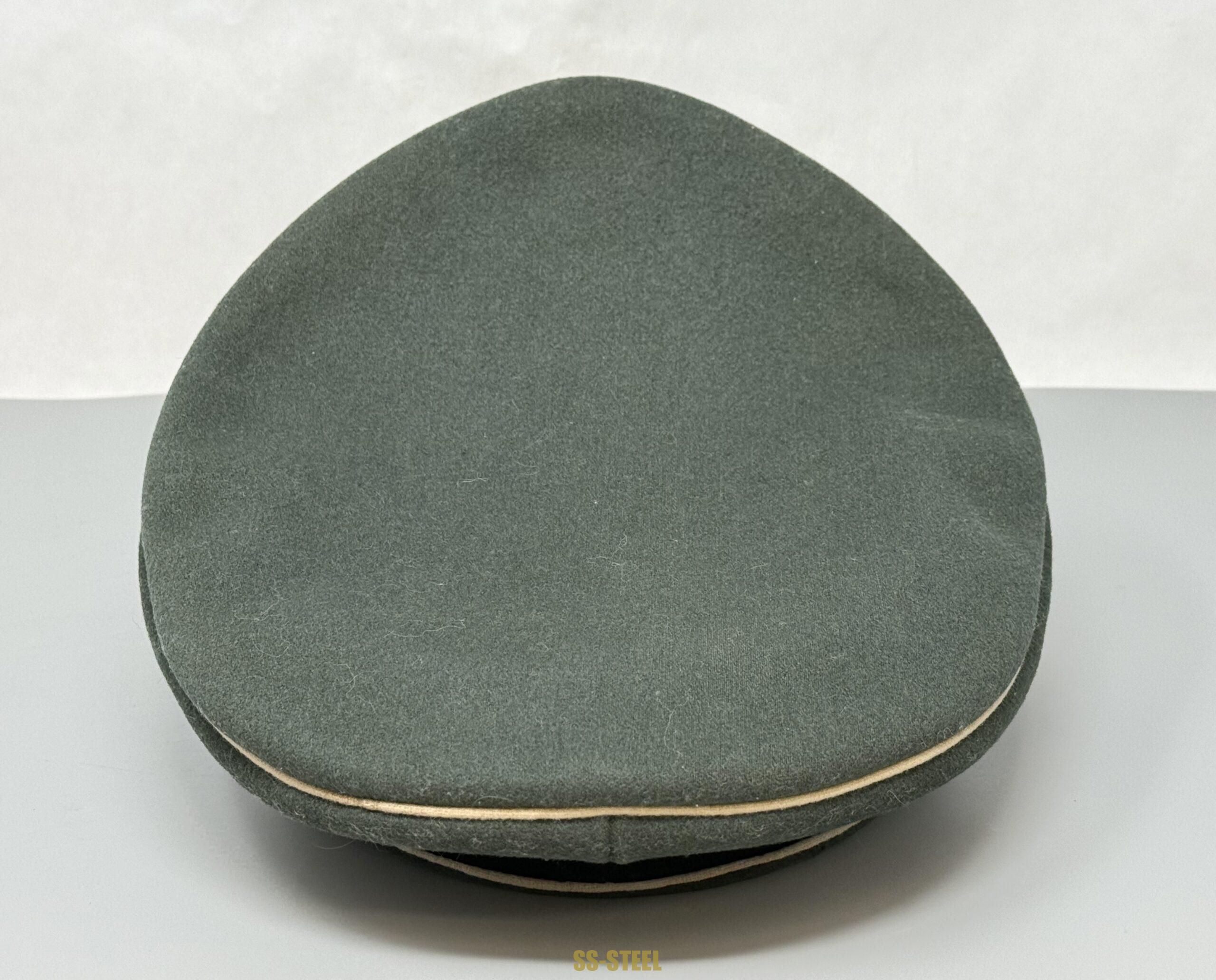 Waffen-SS Officer's Crusher Visor Cap - Image 8
