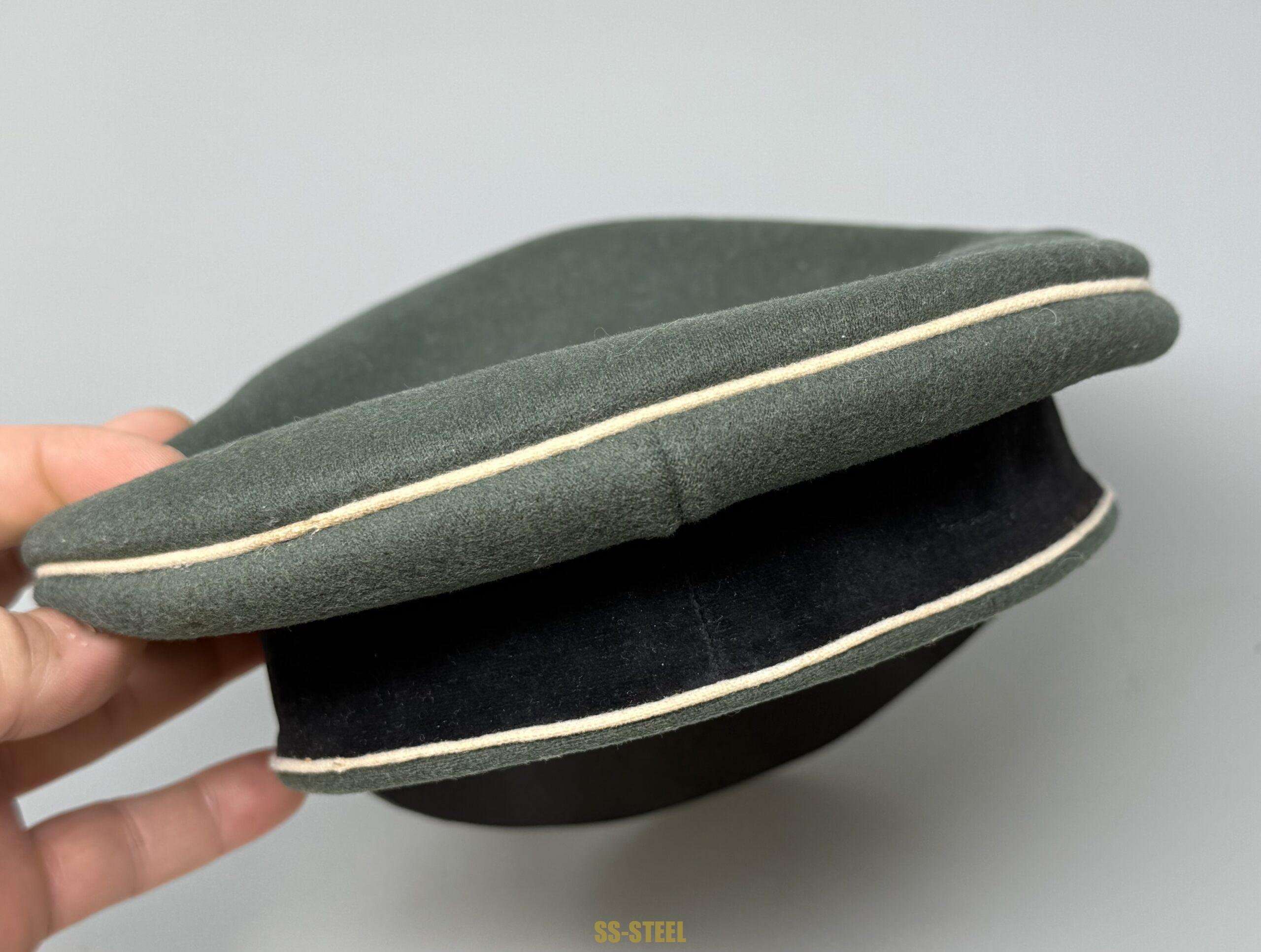 Waffen-SS Officer's Crusher Visor Cap - Image 9