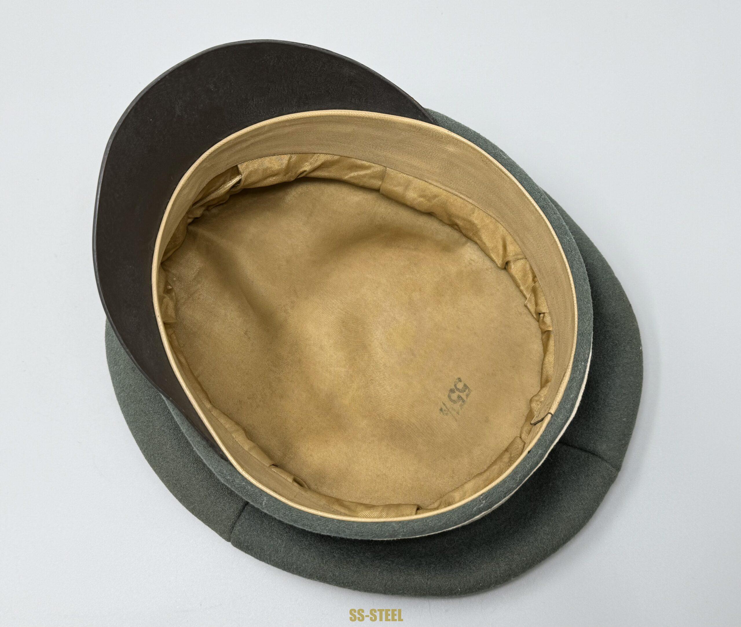 Waffen-SS Officer's Crusher Visor Cap - Image 10