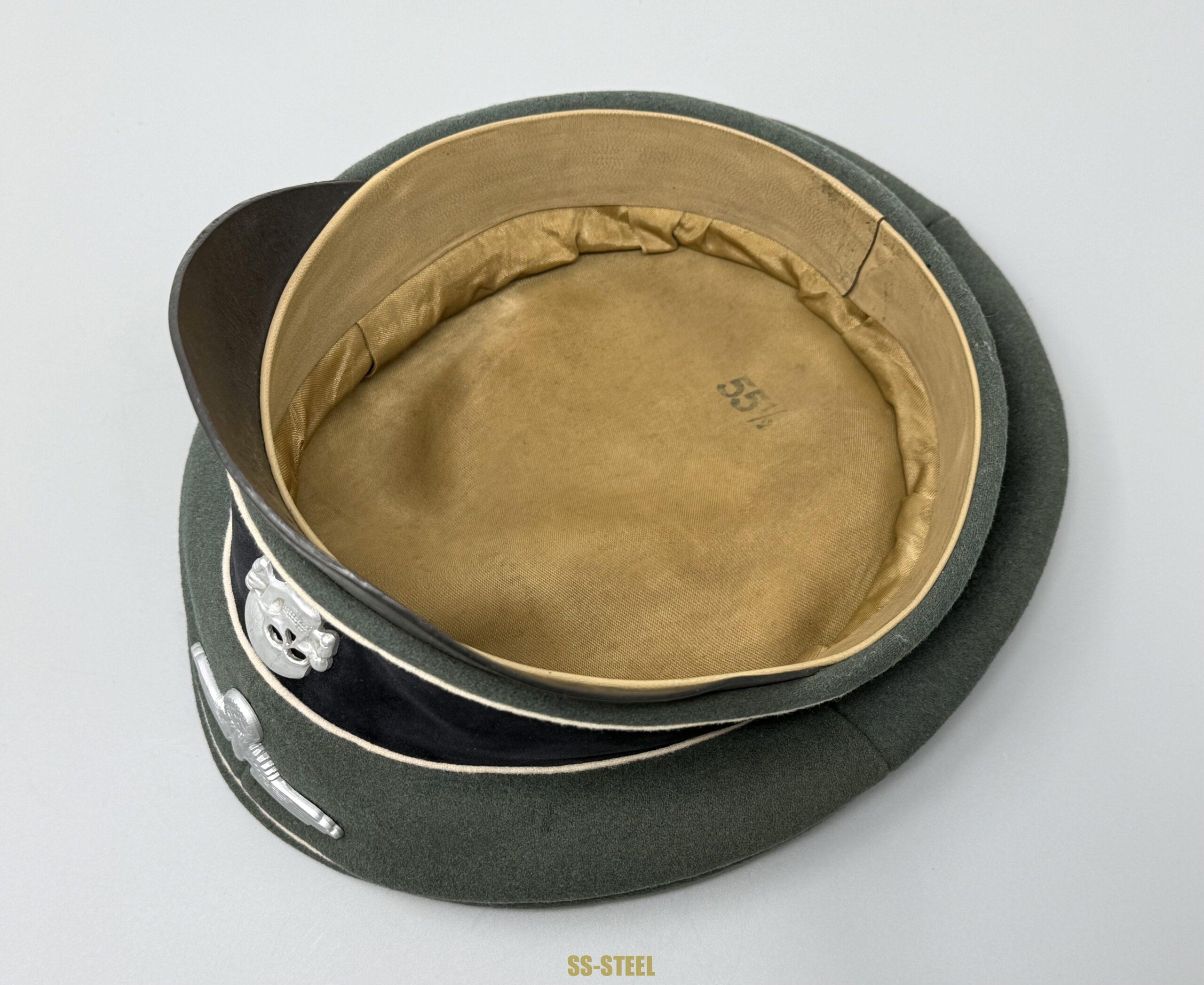 Waffen-SS Officer's Crusher Visor Cap - Image 11