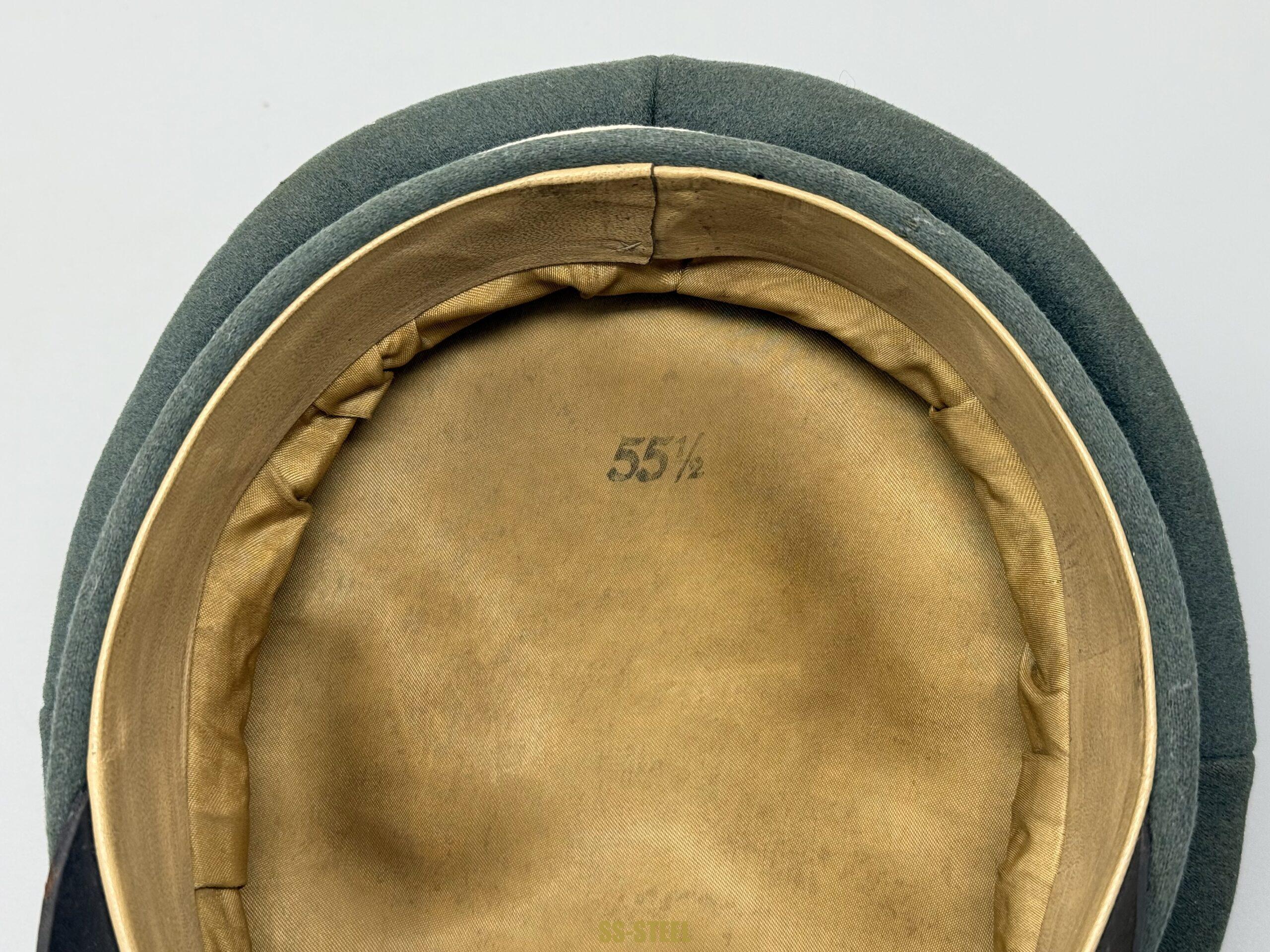Waffen-SS Officer's Crusher Visor Cap - Image 13