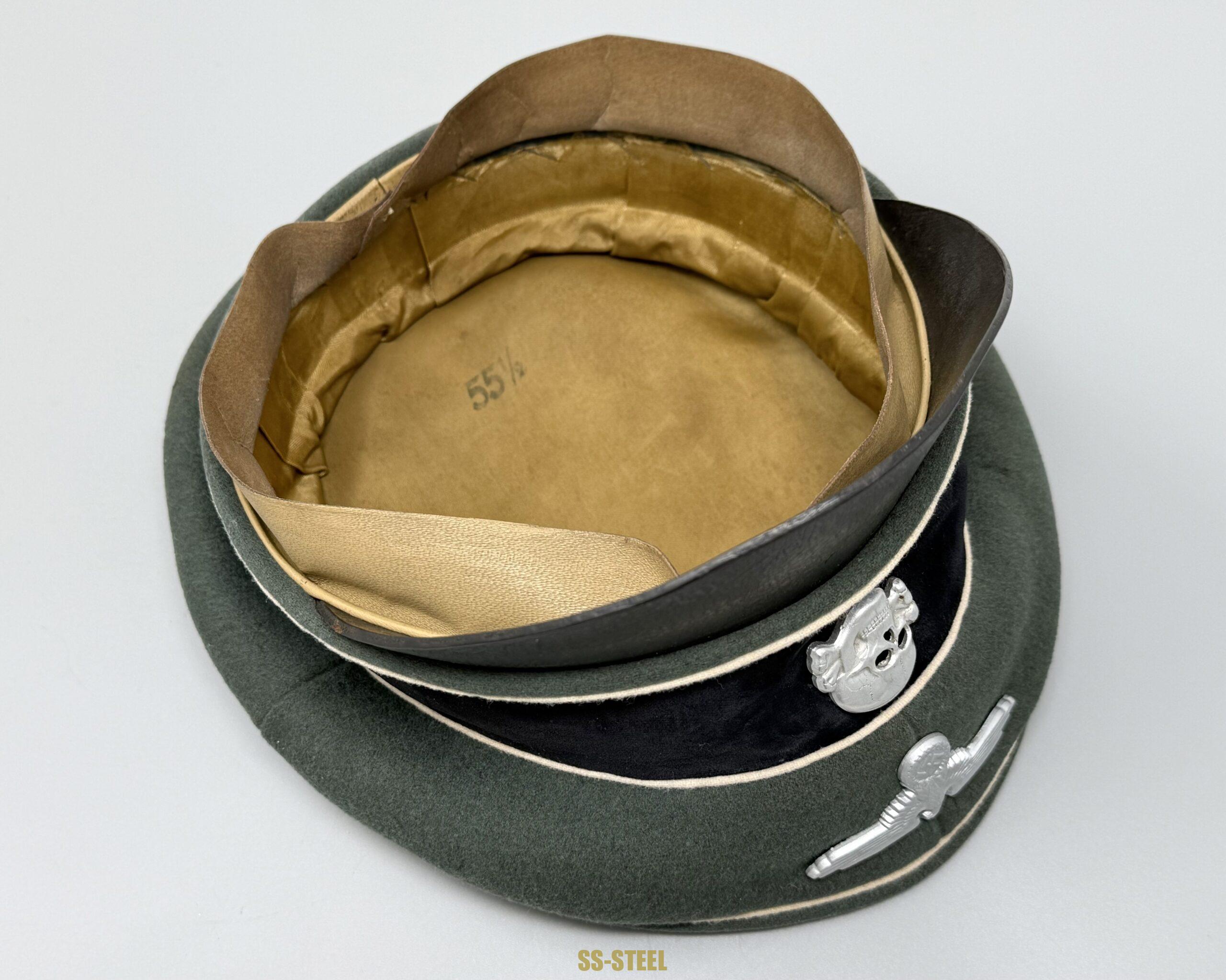 Waffen-SS Officer's Crusher Visor Cap - Image 14