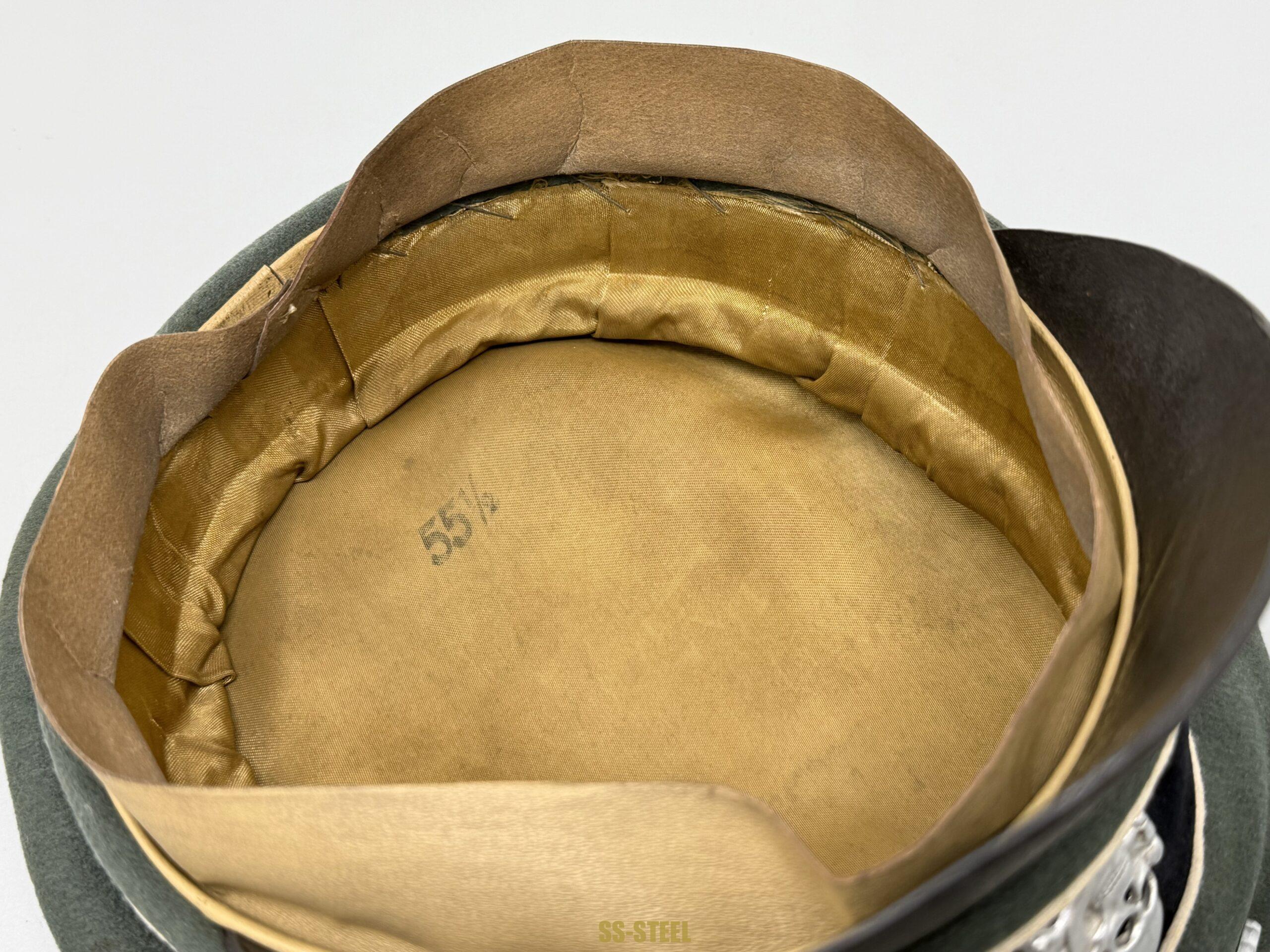 Waffen-SS Officer's Crusher Visor Cap - Image 15
