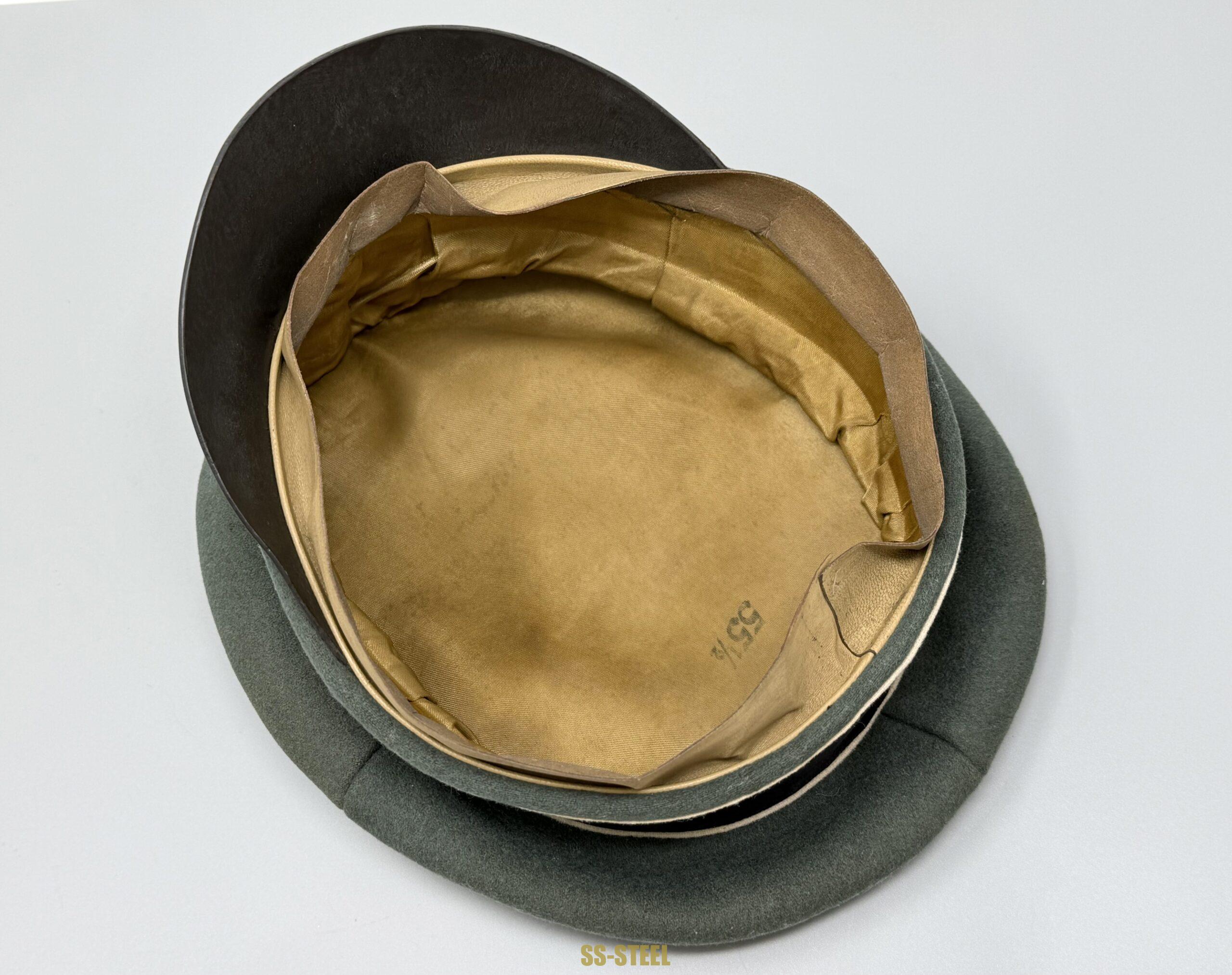 Waffen-SS Officer's Crusher Visor Cap - Image 17