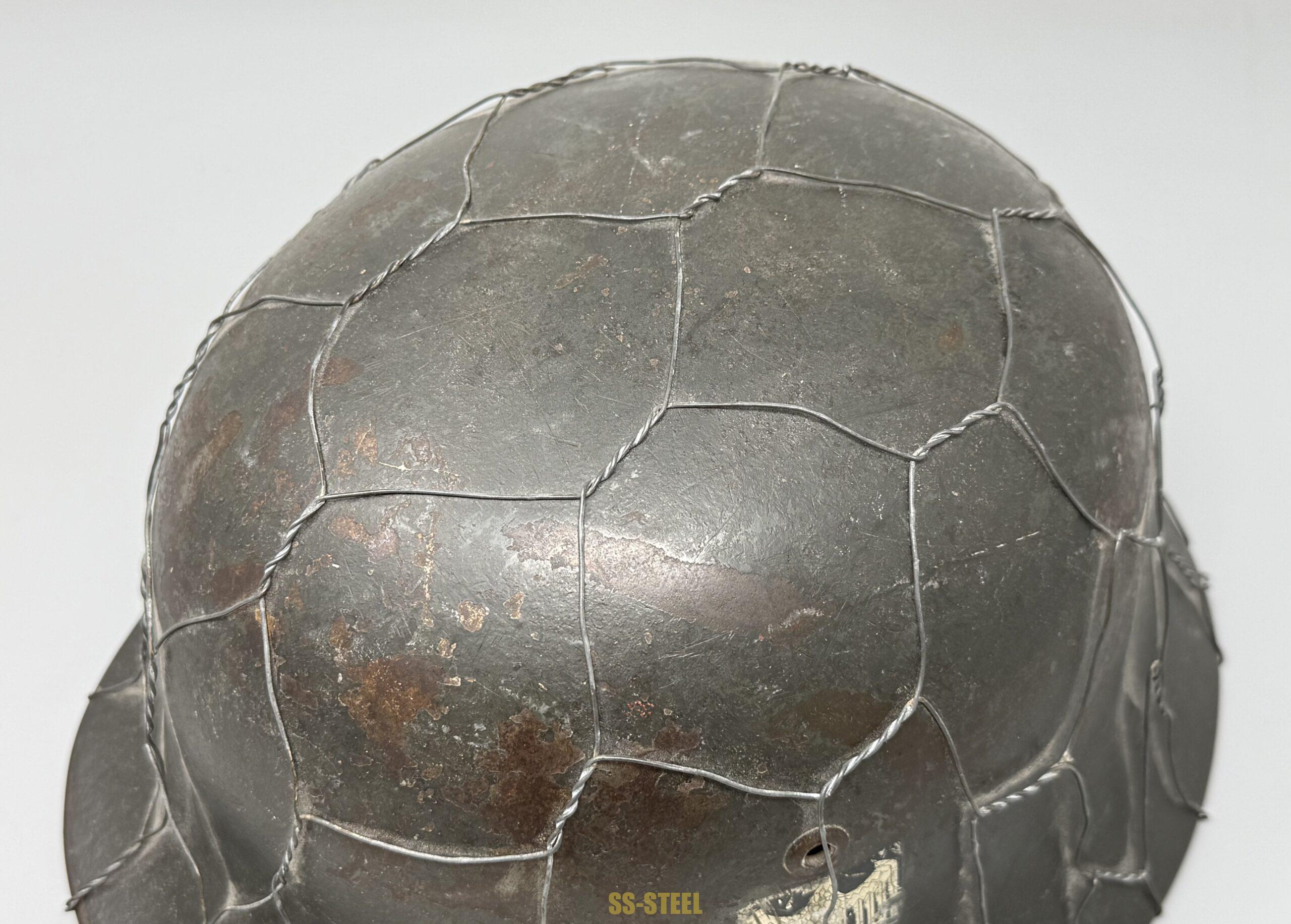 M35 Heer Chickenwire Helmet - Image 14