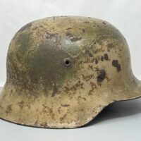 SS Single Decal M42 Camo Helmet