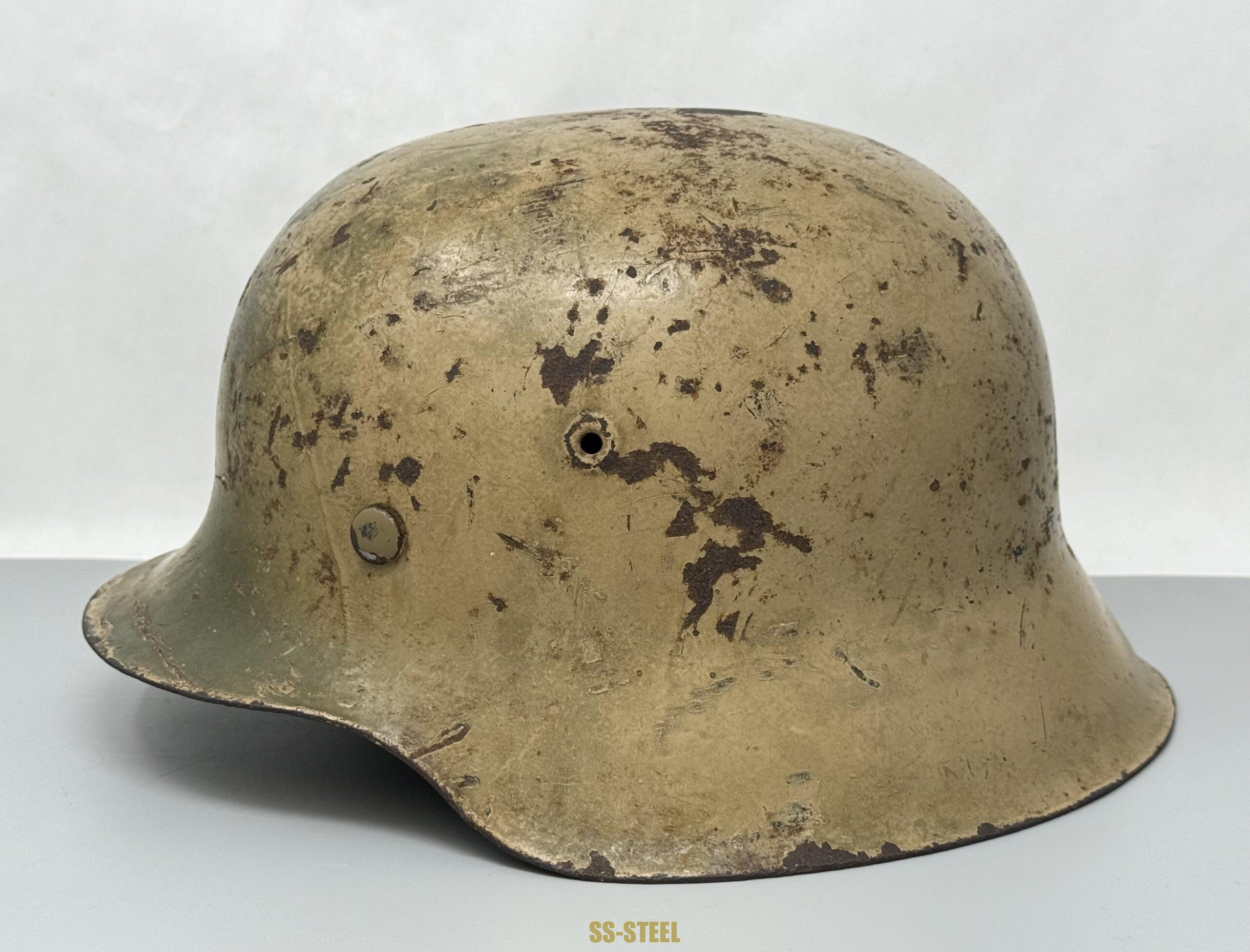 SS Single Decal M42 Camo Helmet - Image 7