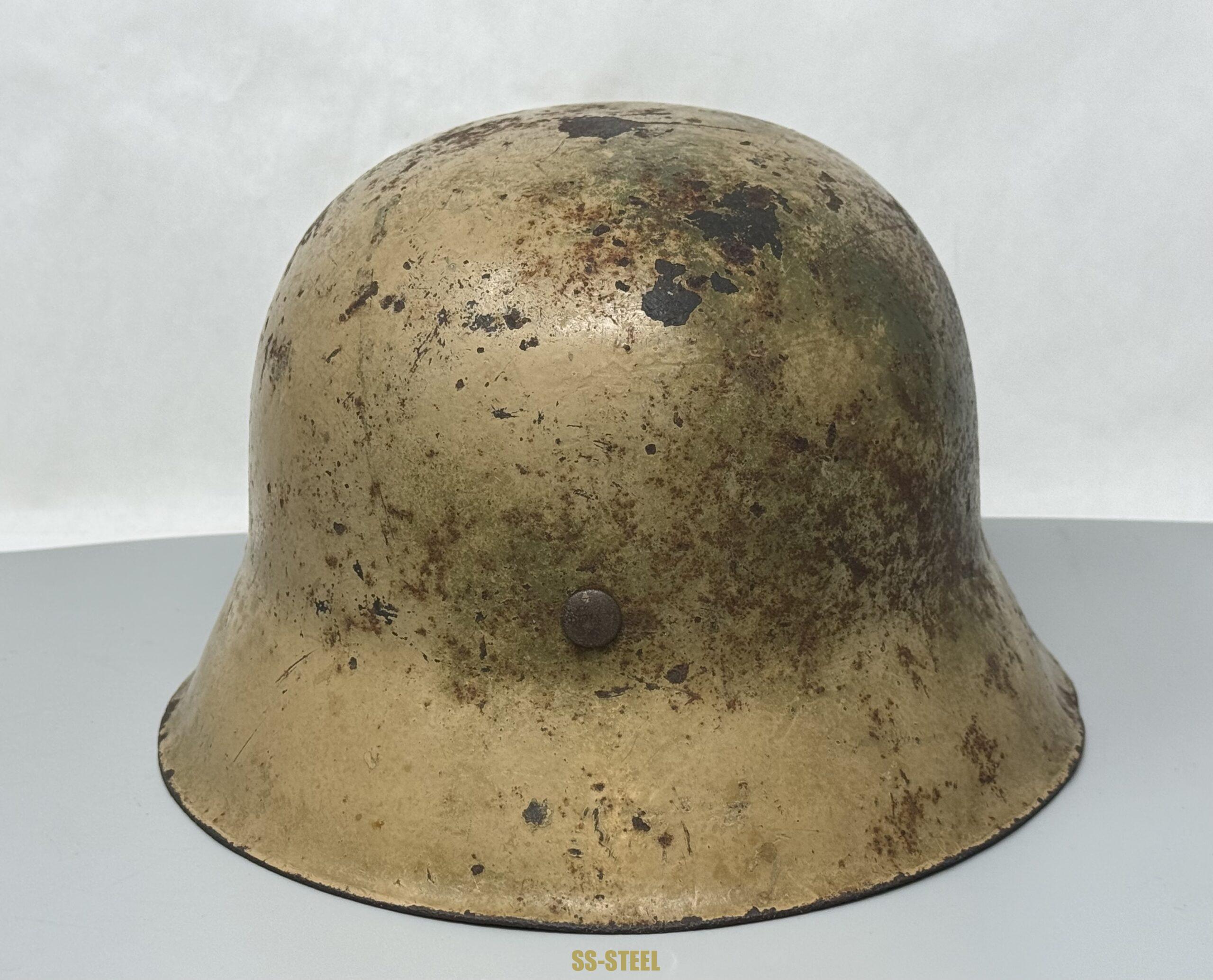 SS Single Decal M42 Camo Helmet - Image 8