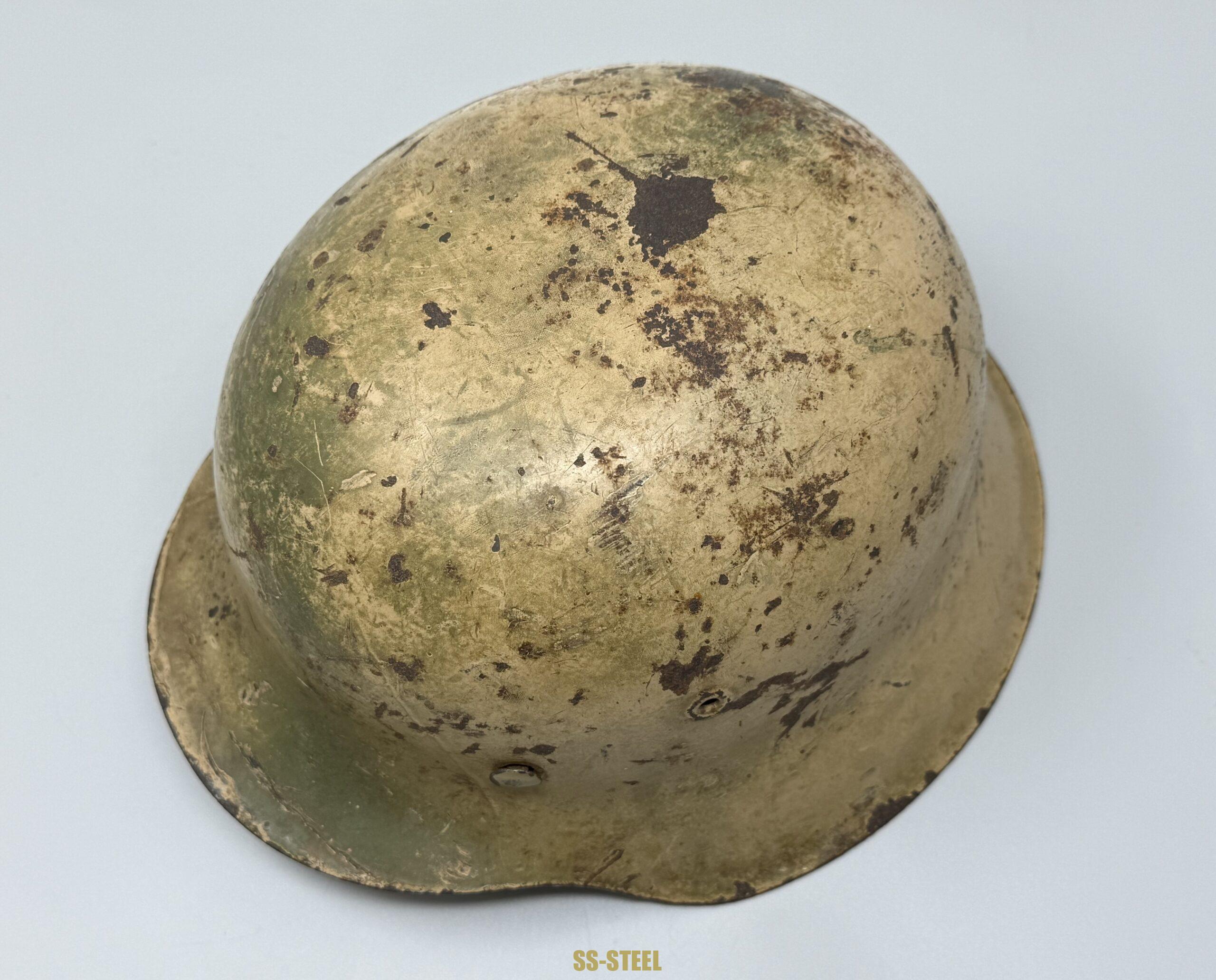 SS Single Decal M42 Camo Helmet - Image 9