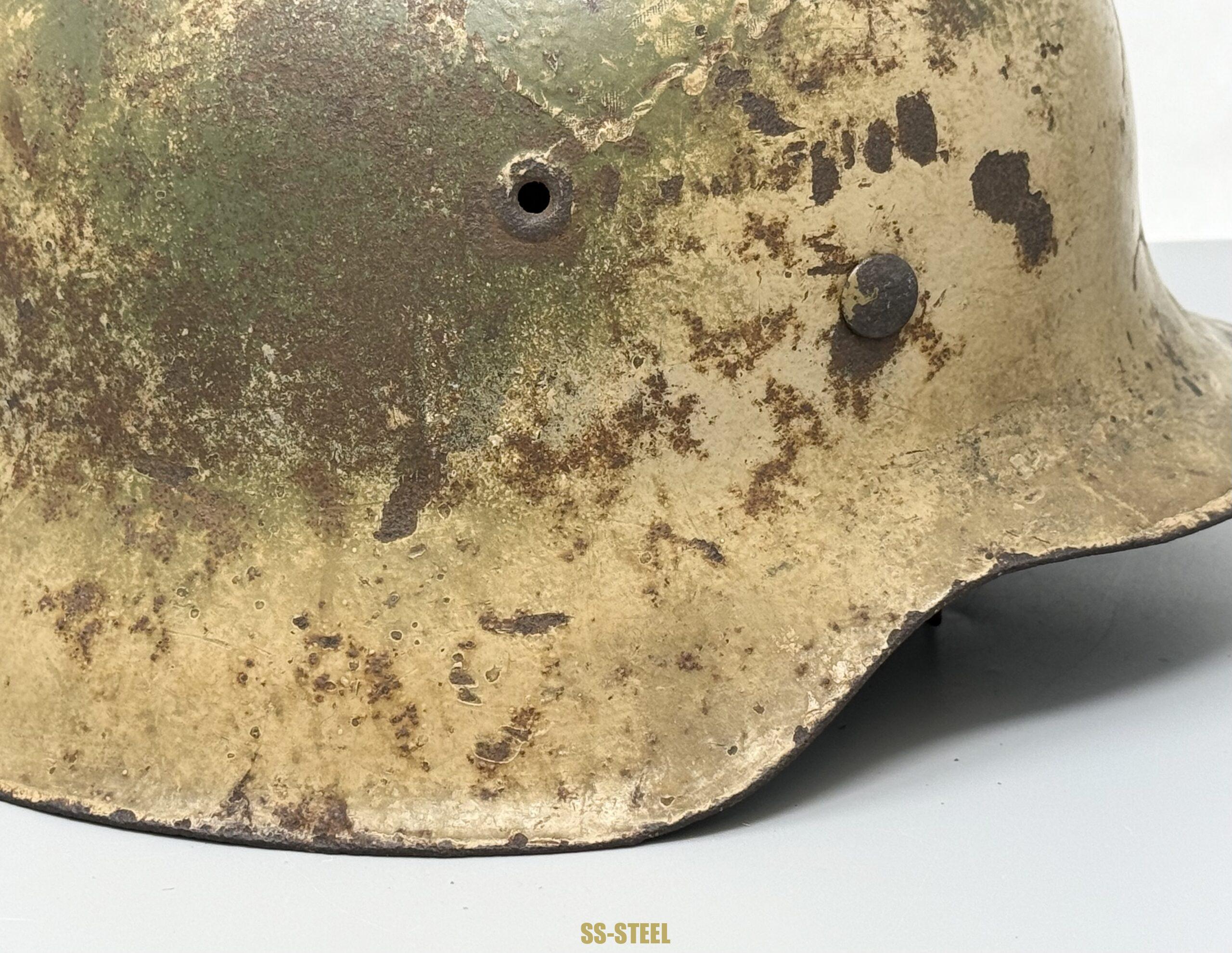 SS Single Decal M42 Camo Helmet - Image 23