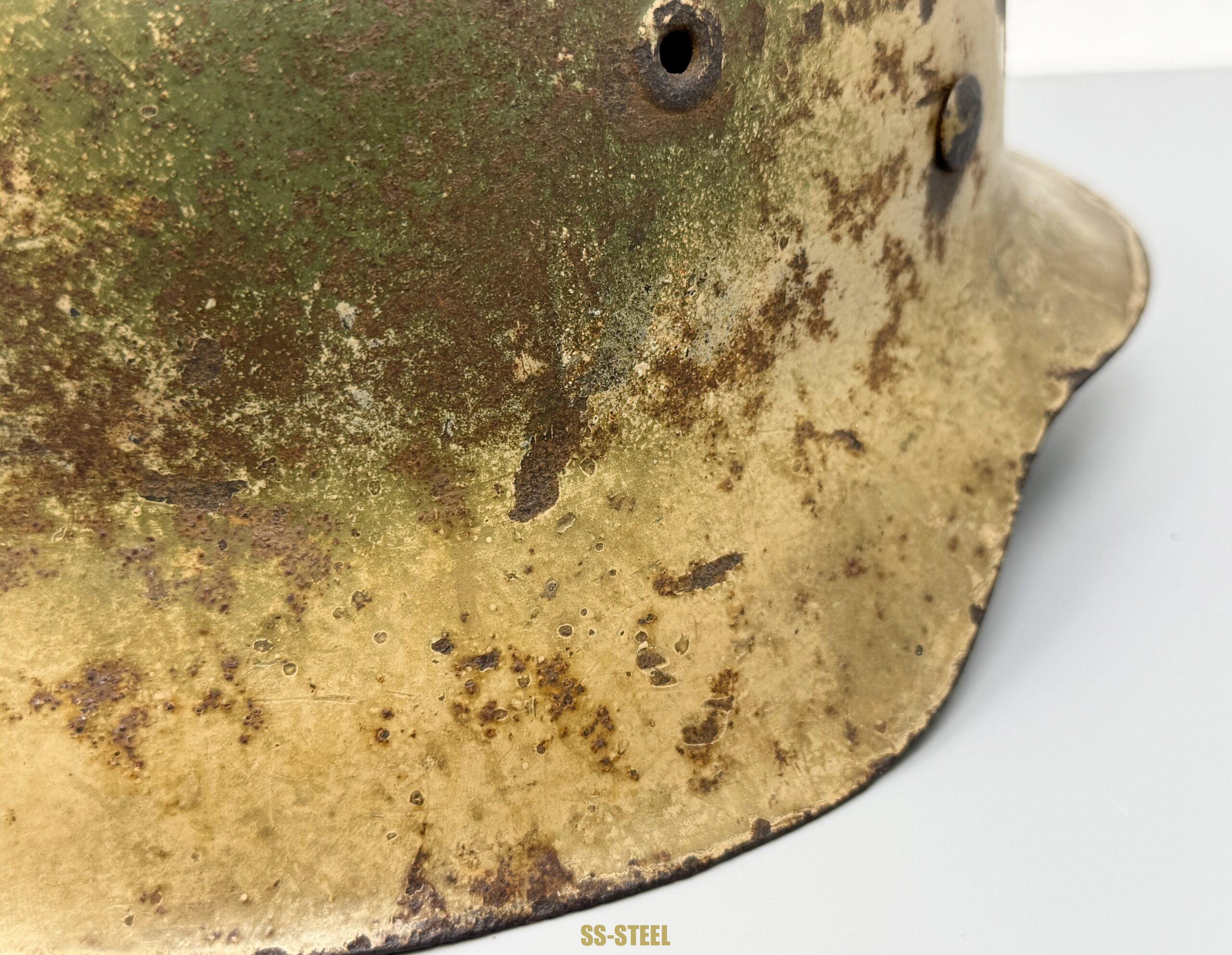 SS Single Decal M42 Camo Helmet - Image 27