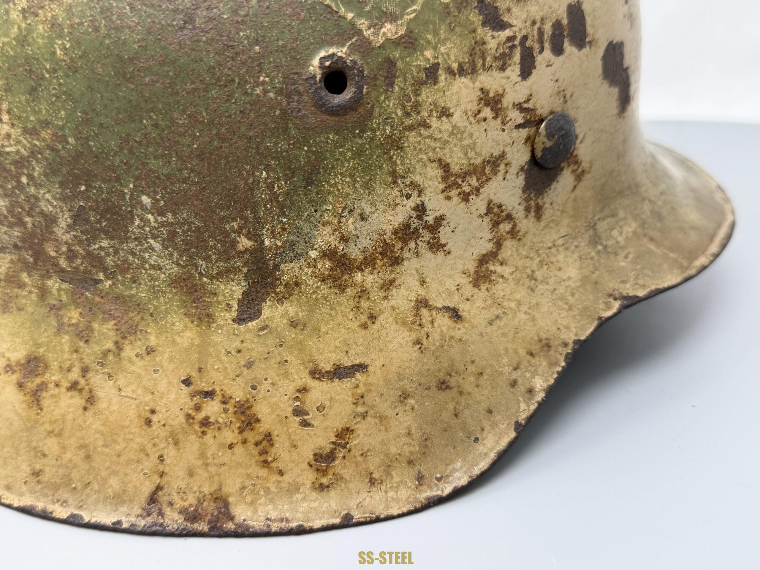 SS Single Decal M42 Camo Helmet - Image 19