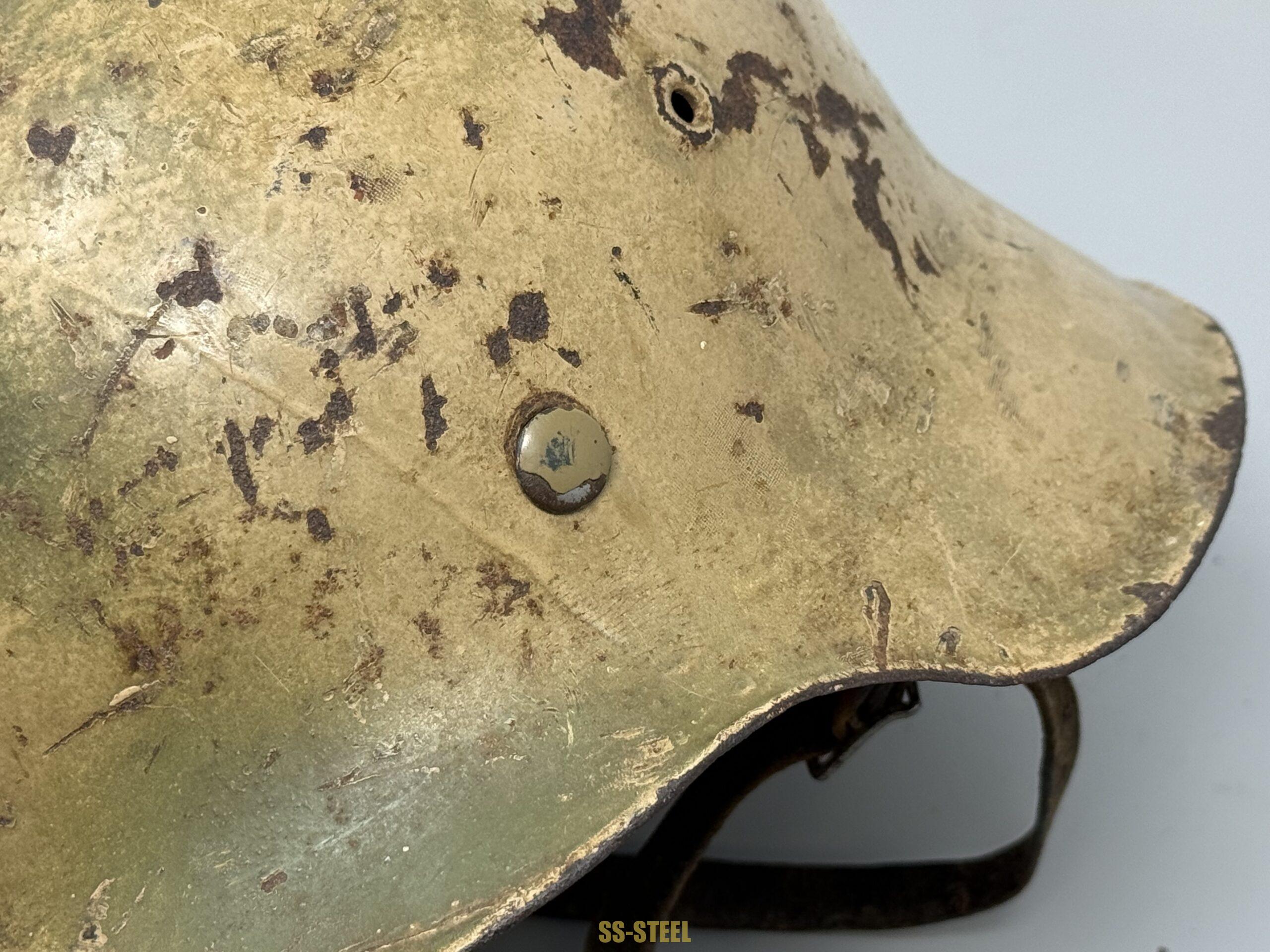 SS Single Decal M42 Camo Helmet - Image 30