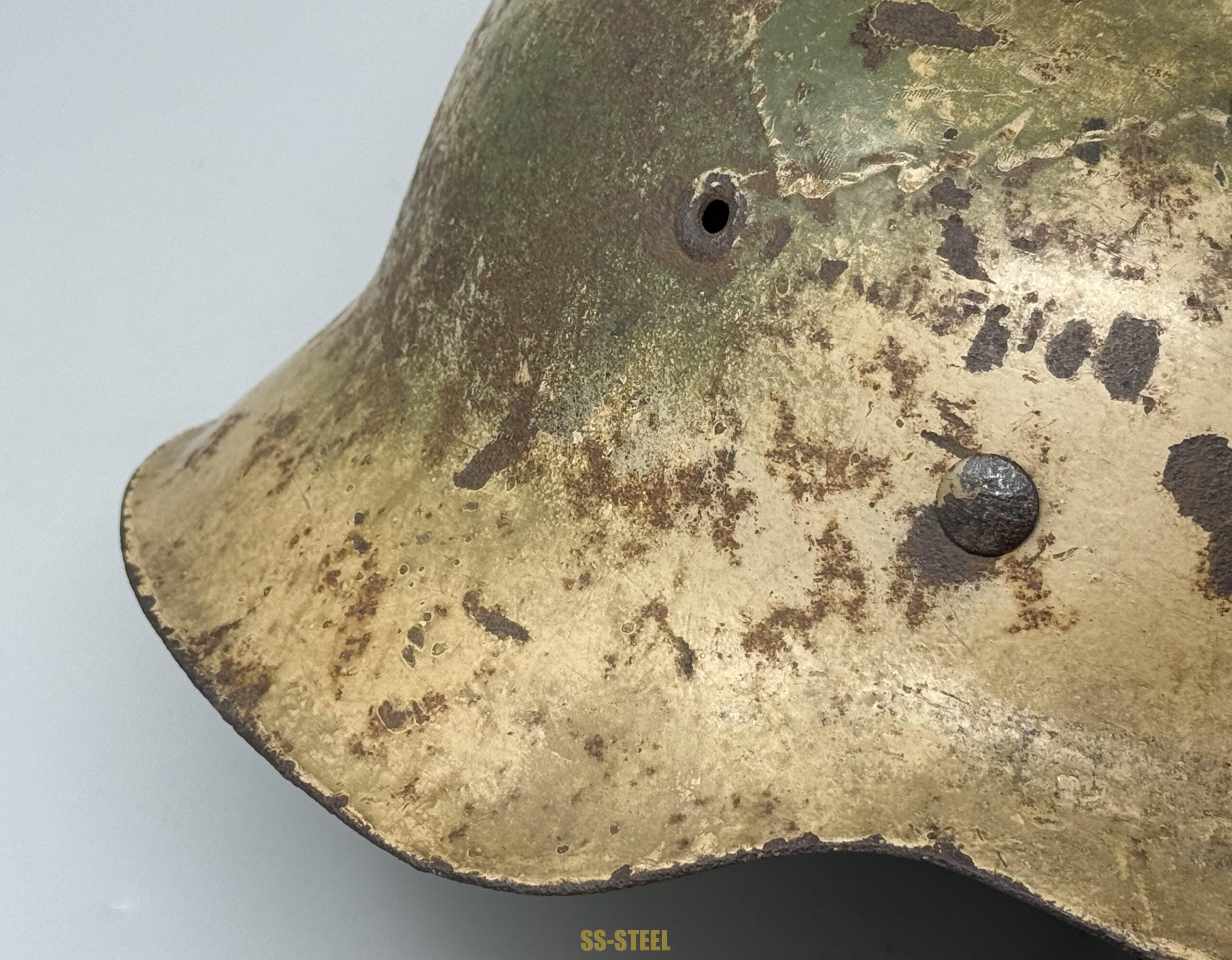 SS Single Decal M42 Camo Helmet - Image 31