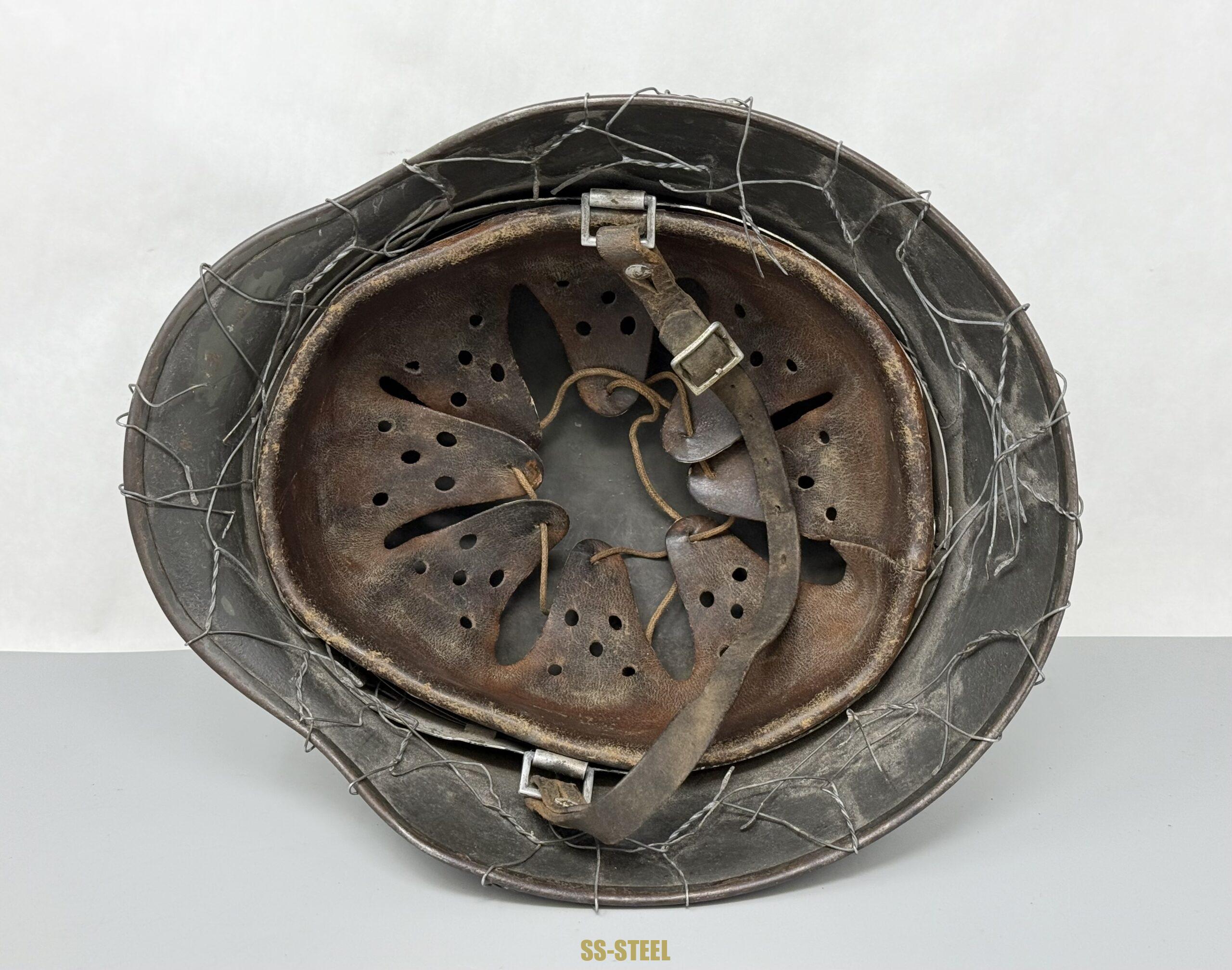 M35 Heer Chickenwire Helmet - Image 16
