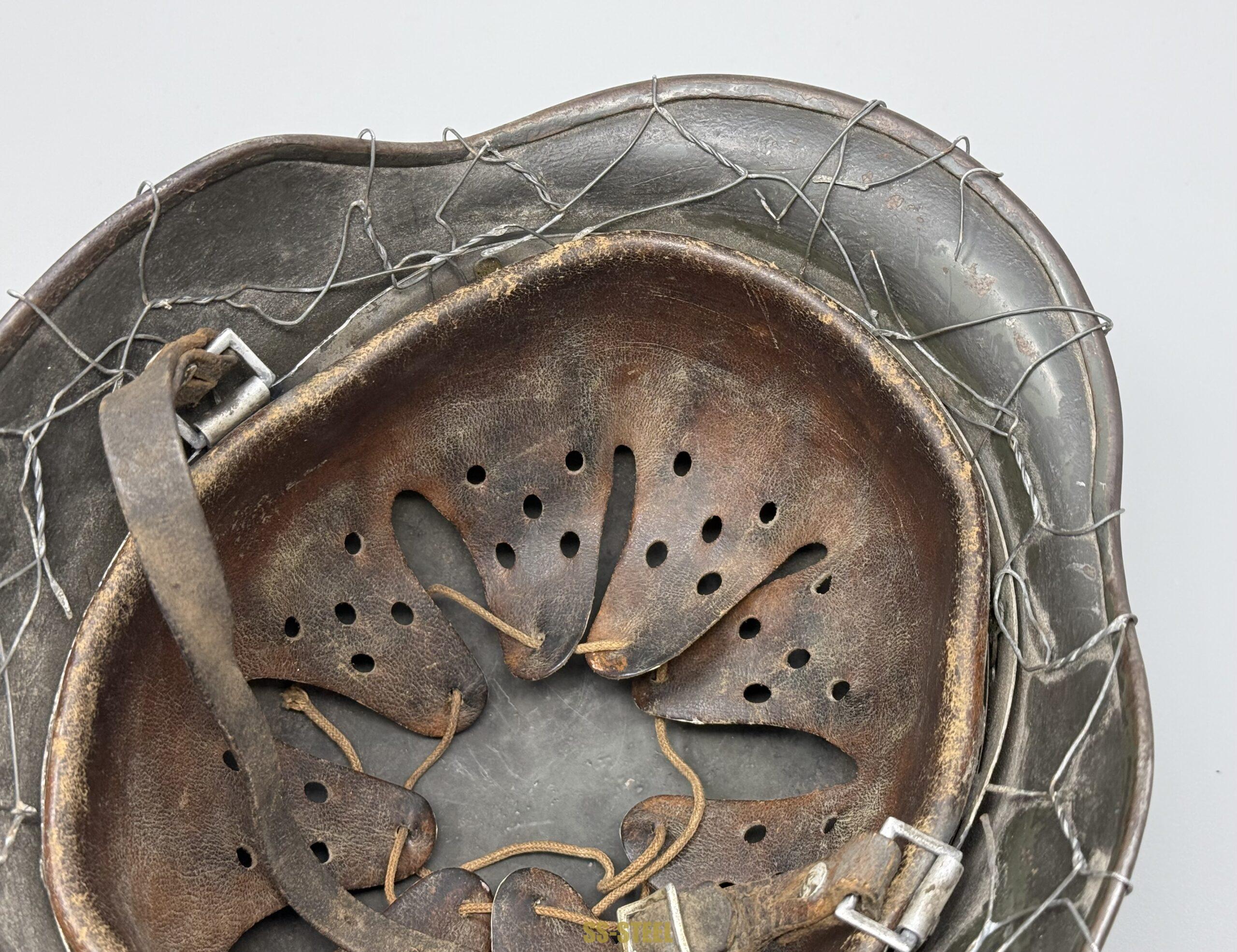M35 Heer Chickenwire Helmet - Image 18