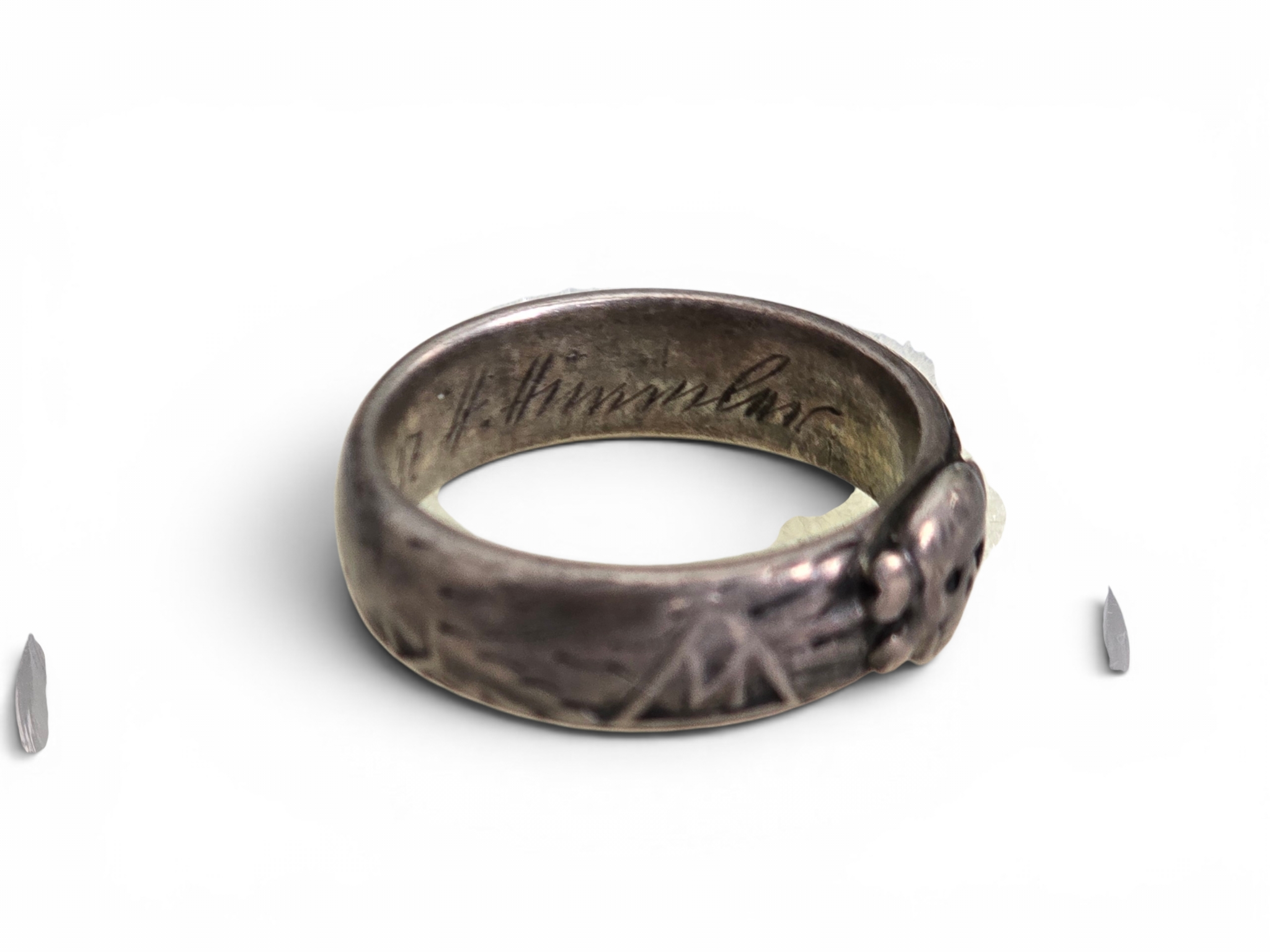 Fine SS Honor Ring, Fully Certified - Image 4