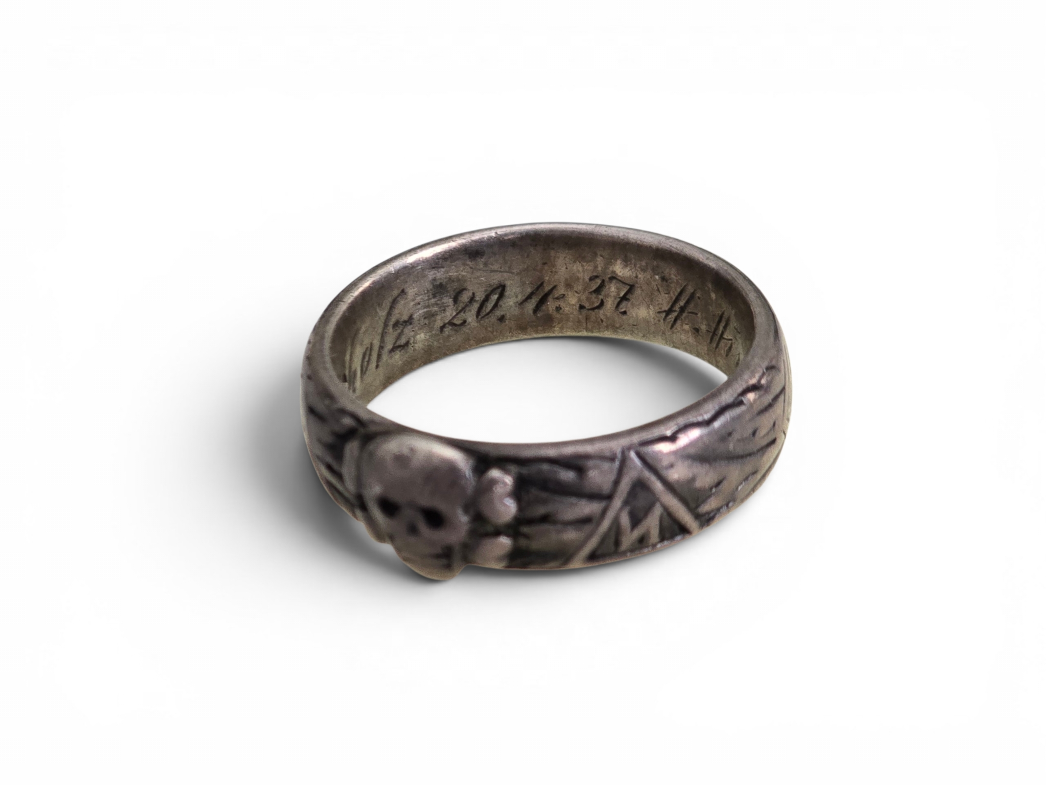 Fine SS Honor Ring, Fully Certified - Image 5