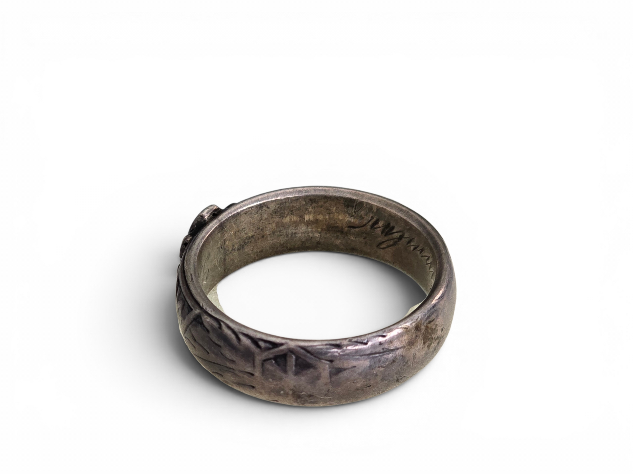 Fine SS Honor Ring, Fully Certified - Image 6