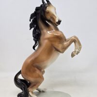 Fine #95 Allach Porcelain Painted Standing Horse